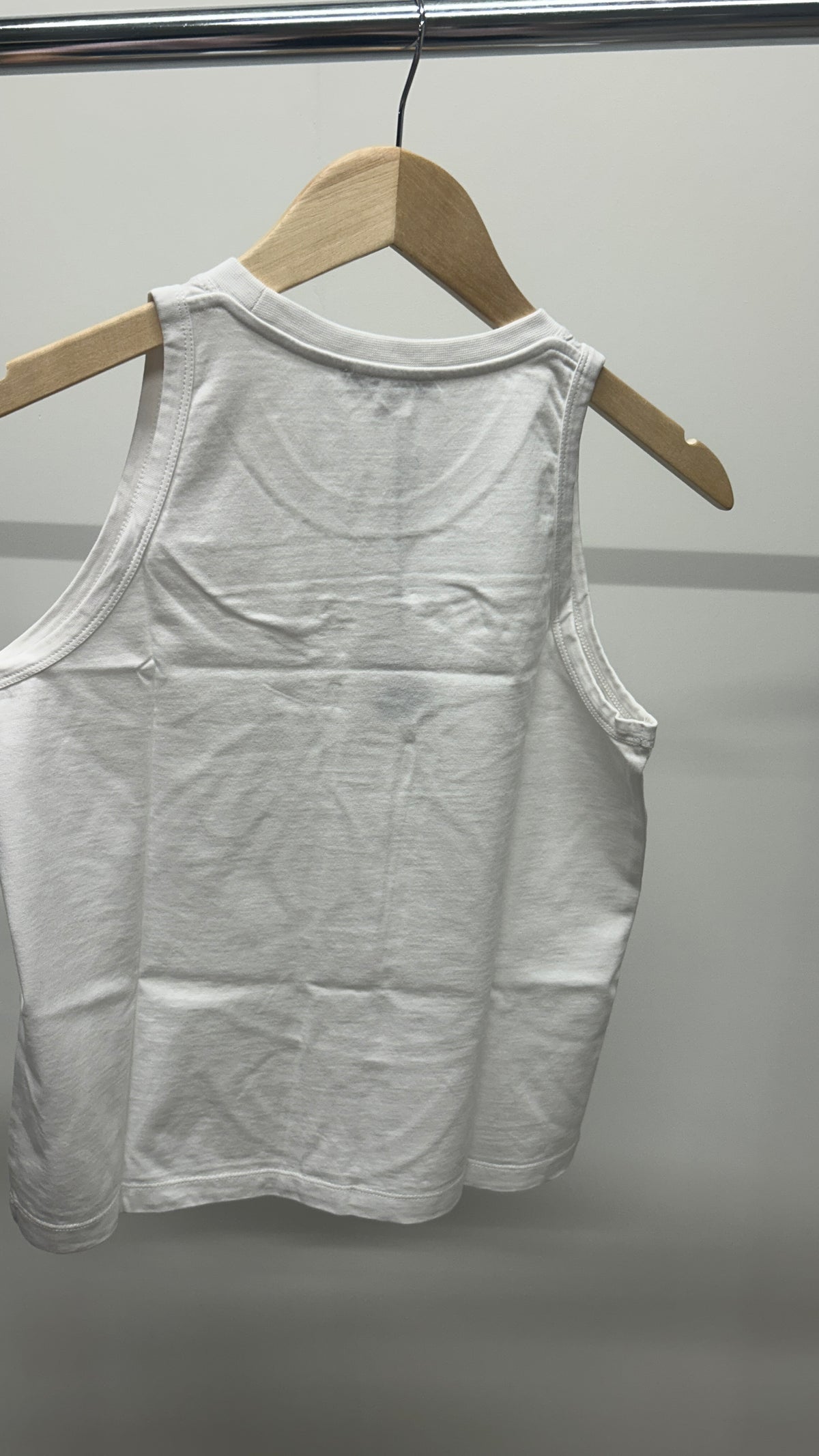 Débardeur en coton bio | blanc