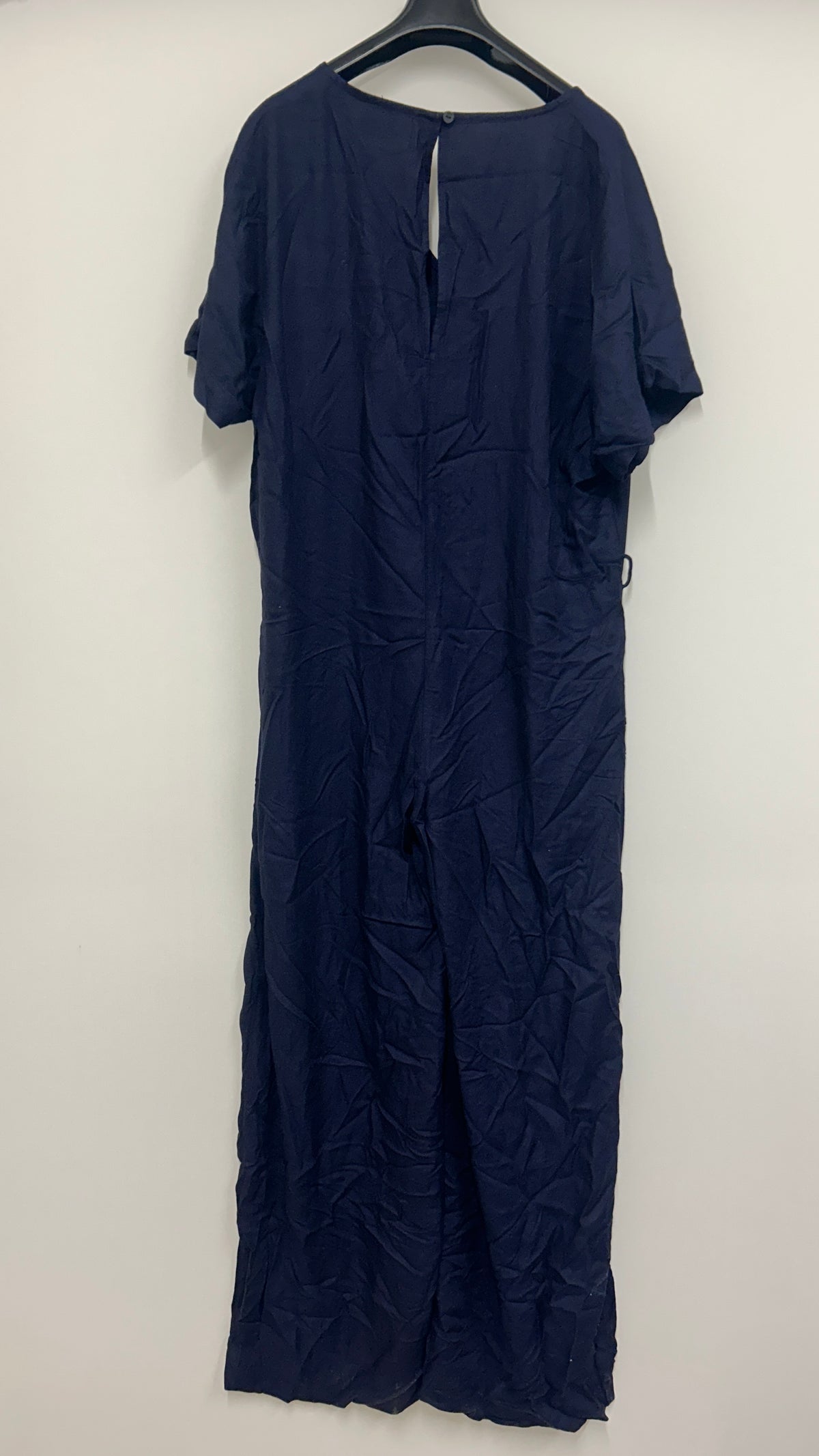 Combi-pantalon en ecovero | violet 'kaie jumpsuit - navy violet'