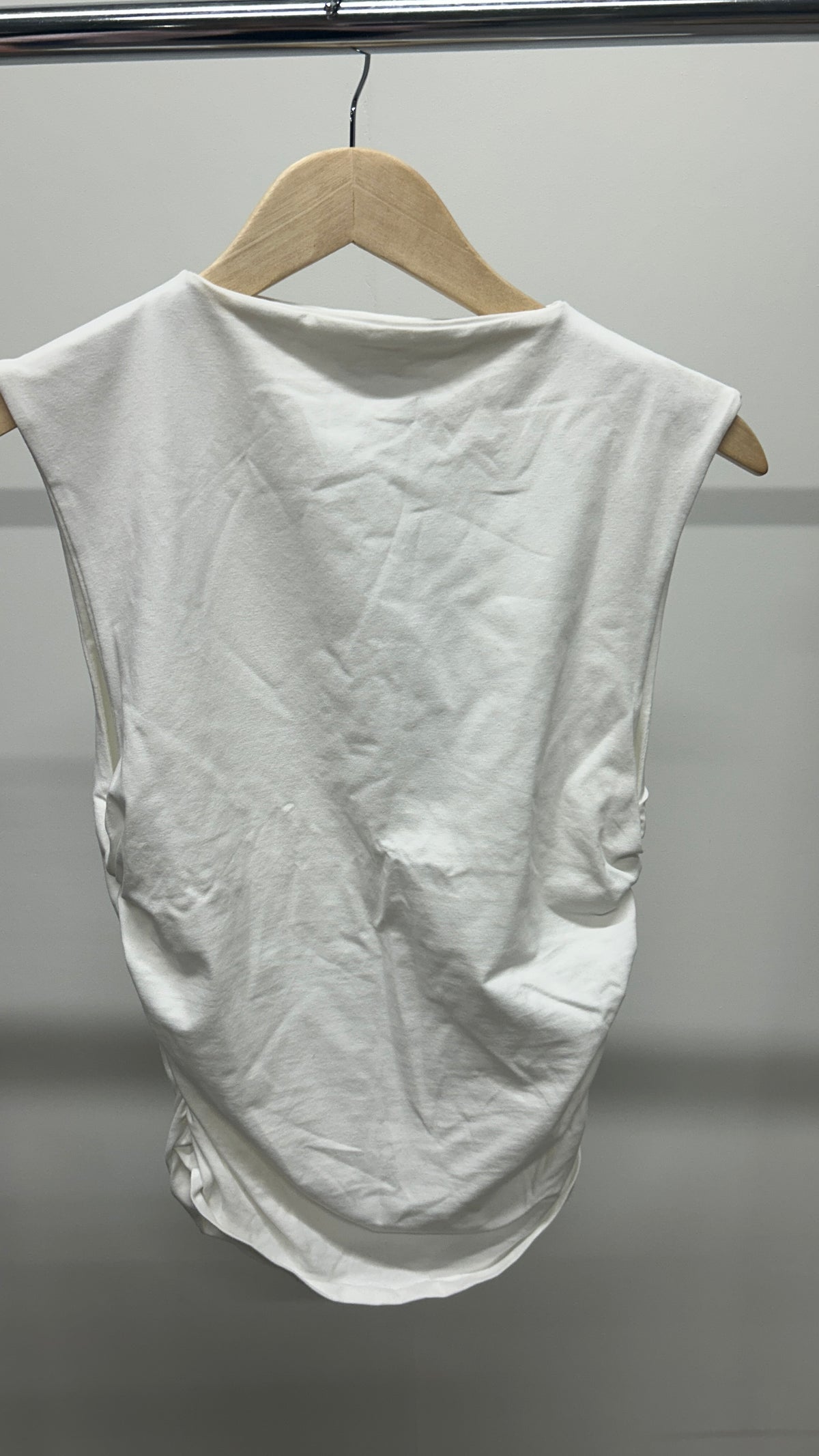 Top sans manches en coton bio | blanc 'rafo white'