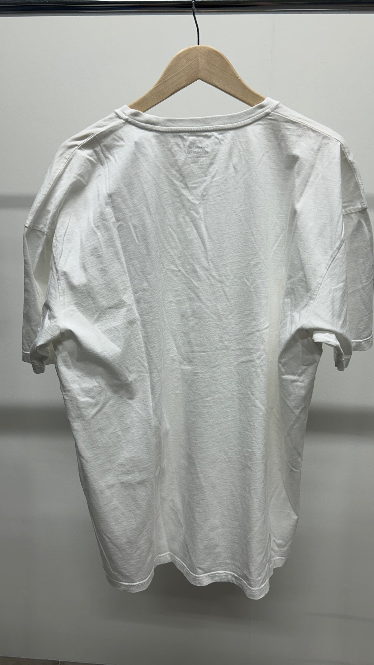 T-shirt en coton bio | blanc 'optical white'