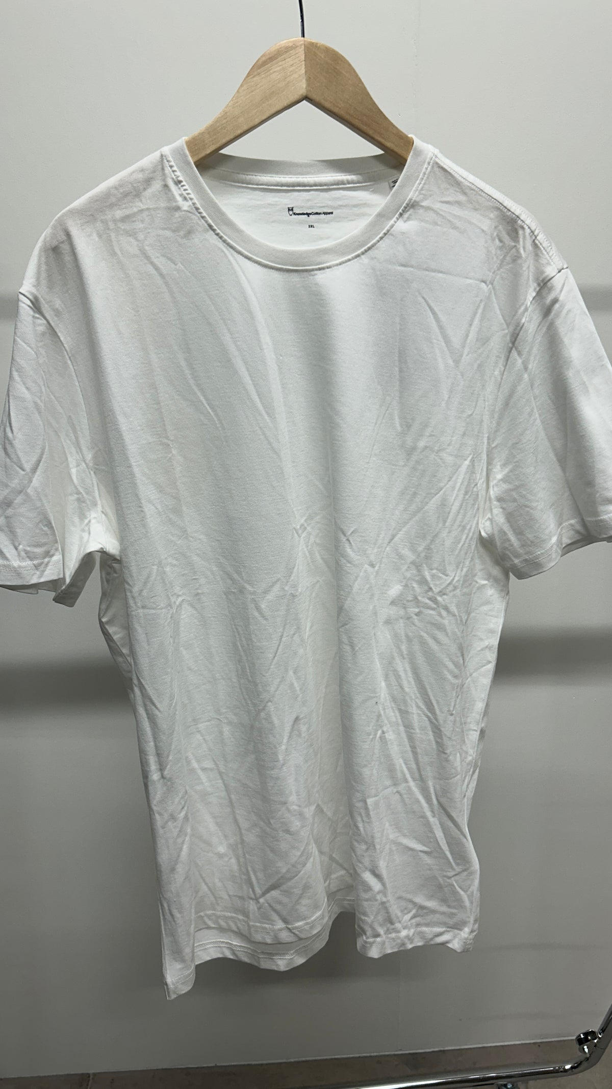 T-shirt en coton bio | blanc 'basic tee bright white'