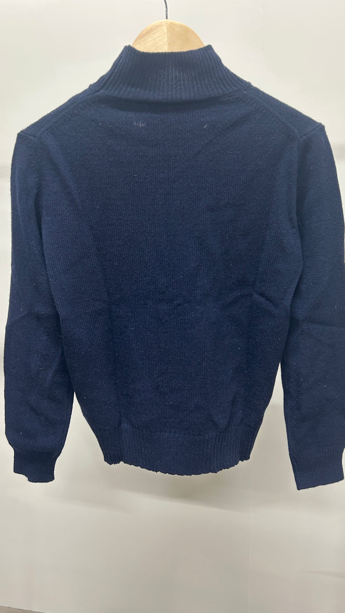 Pull en cachemire recyclé | marine 'ada - blu mora'