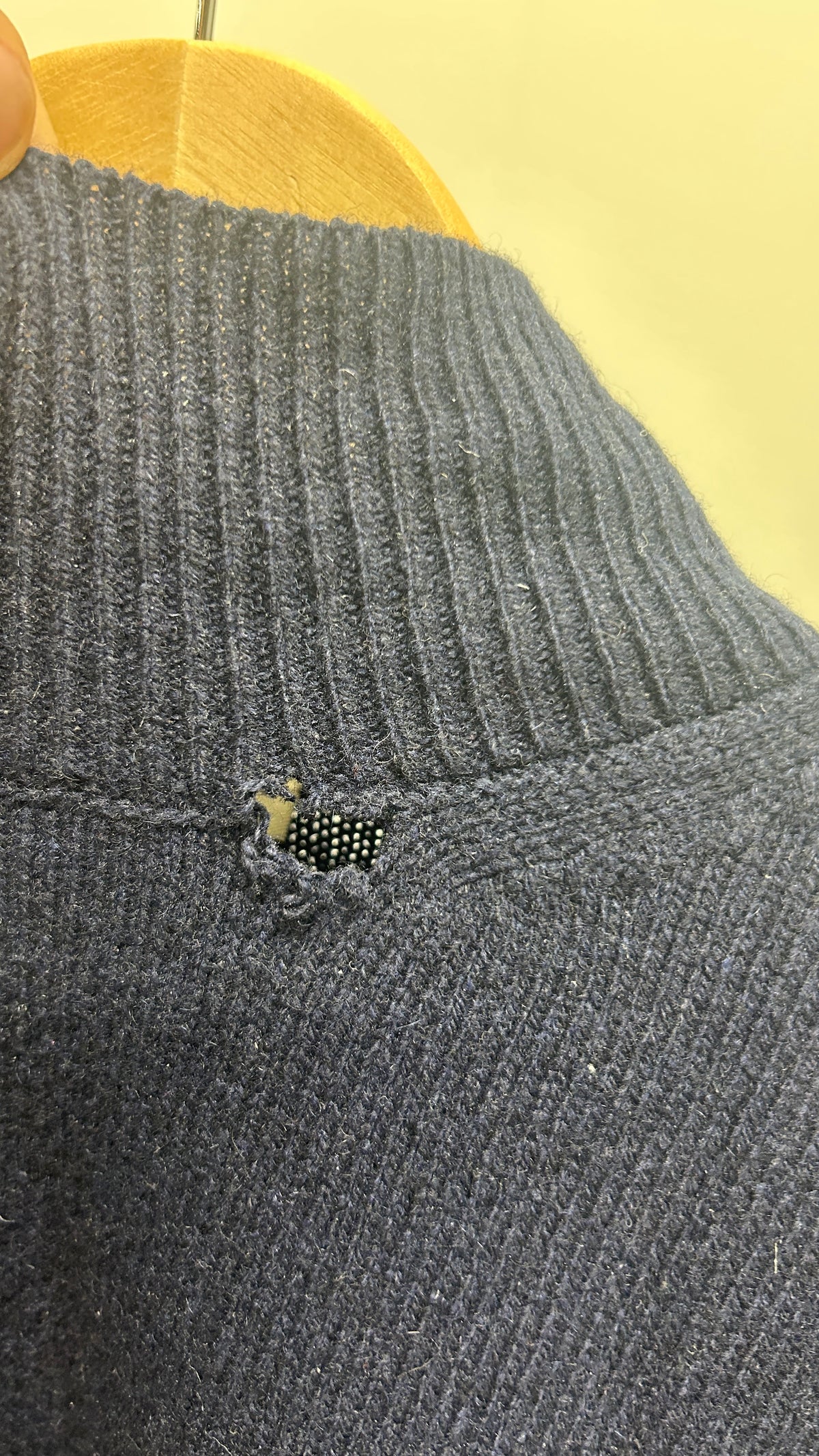 Pull en cachemire recyclé | marine 'ada - blu mora'