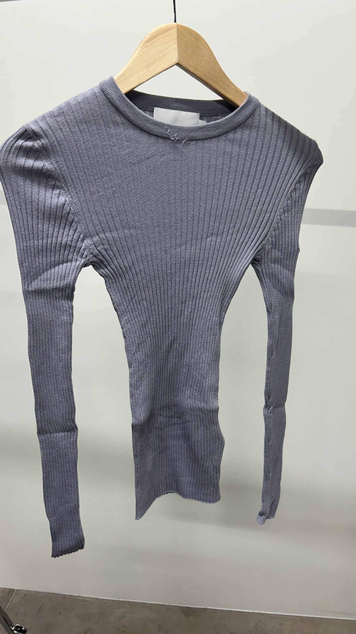 Sous-pull en coton biologique | 'alaania rn - misty morning'