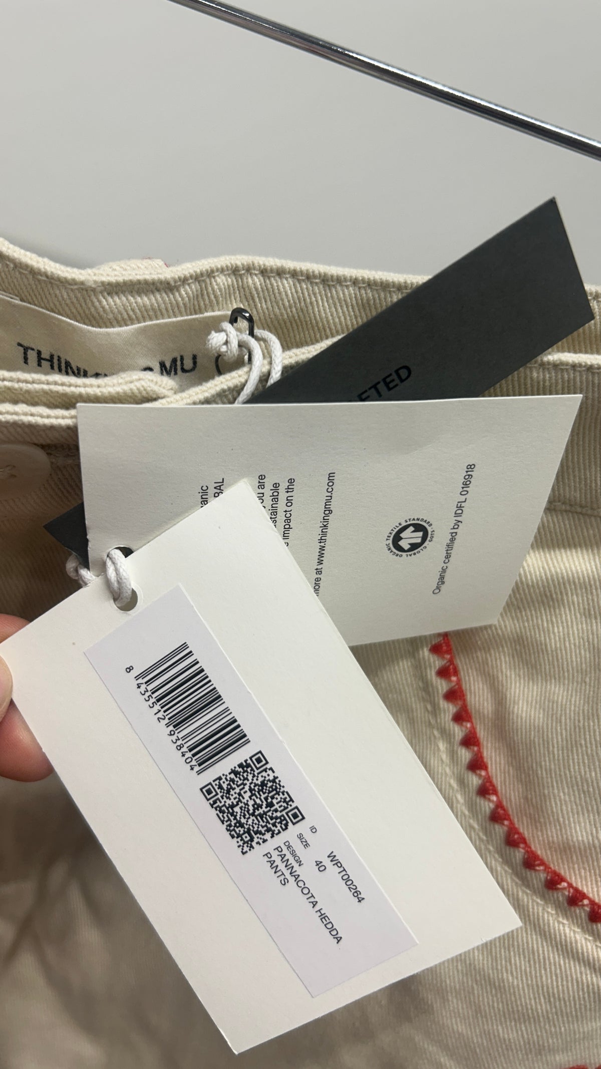 pannacota hedda pants - ecru