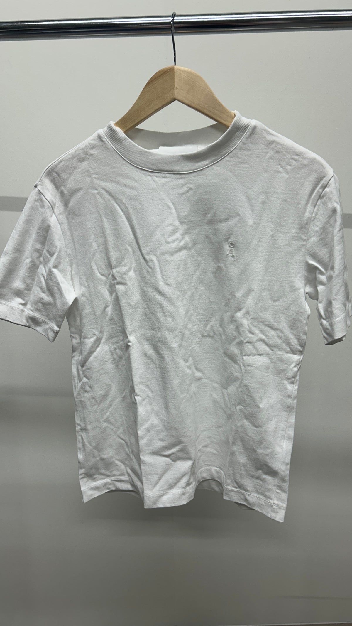 T-shirt en coton bio et recyclé | blanc 'tarjaa white'