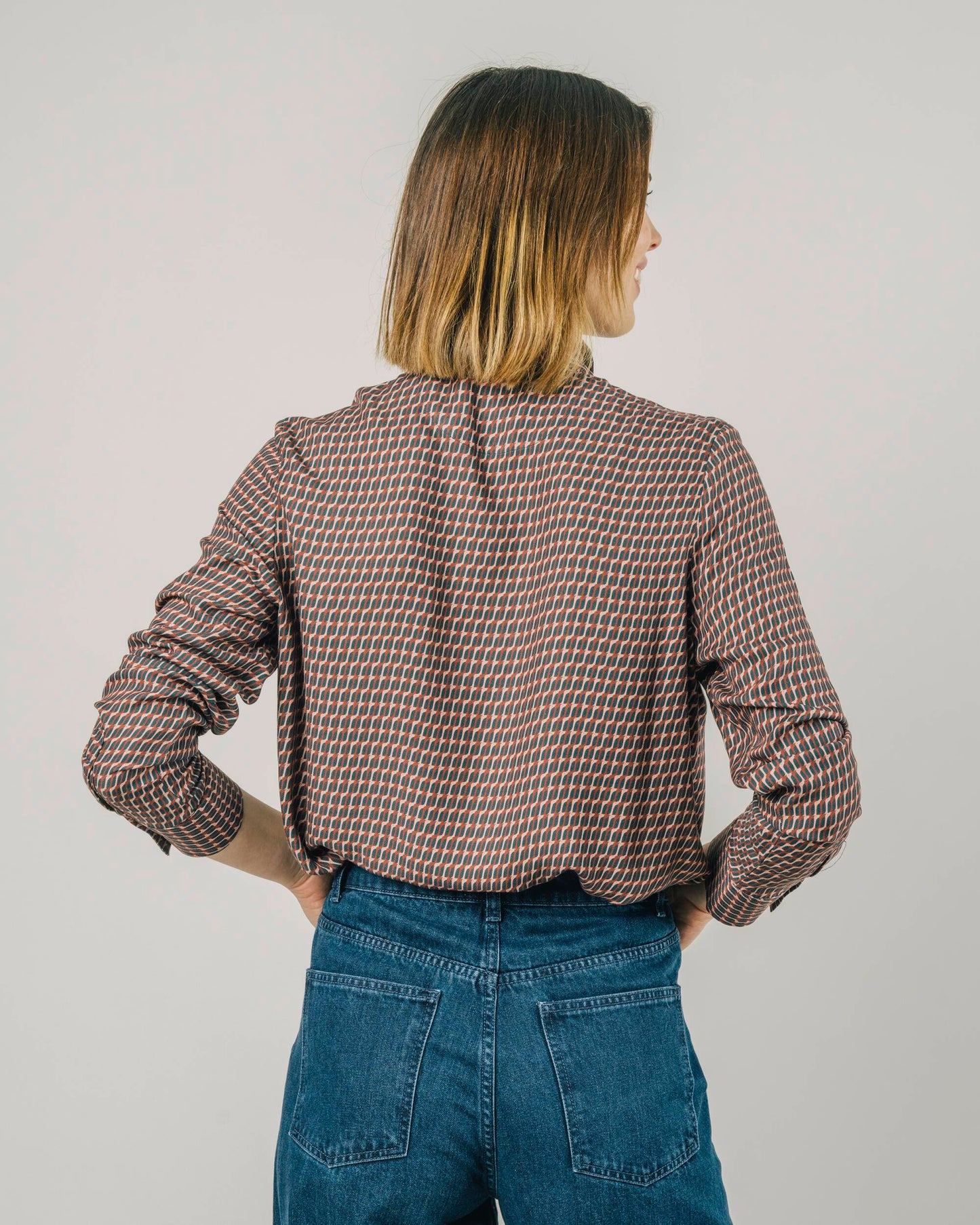 Blouse à motifs en ecovero - all over penguin regular blouse navy