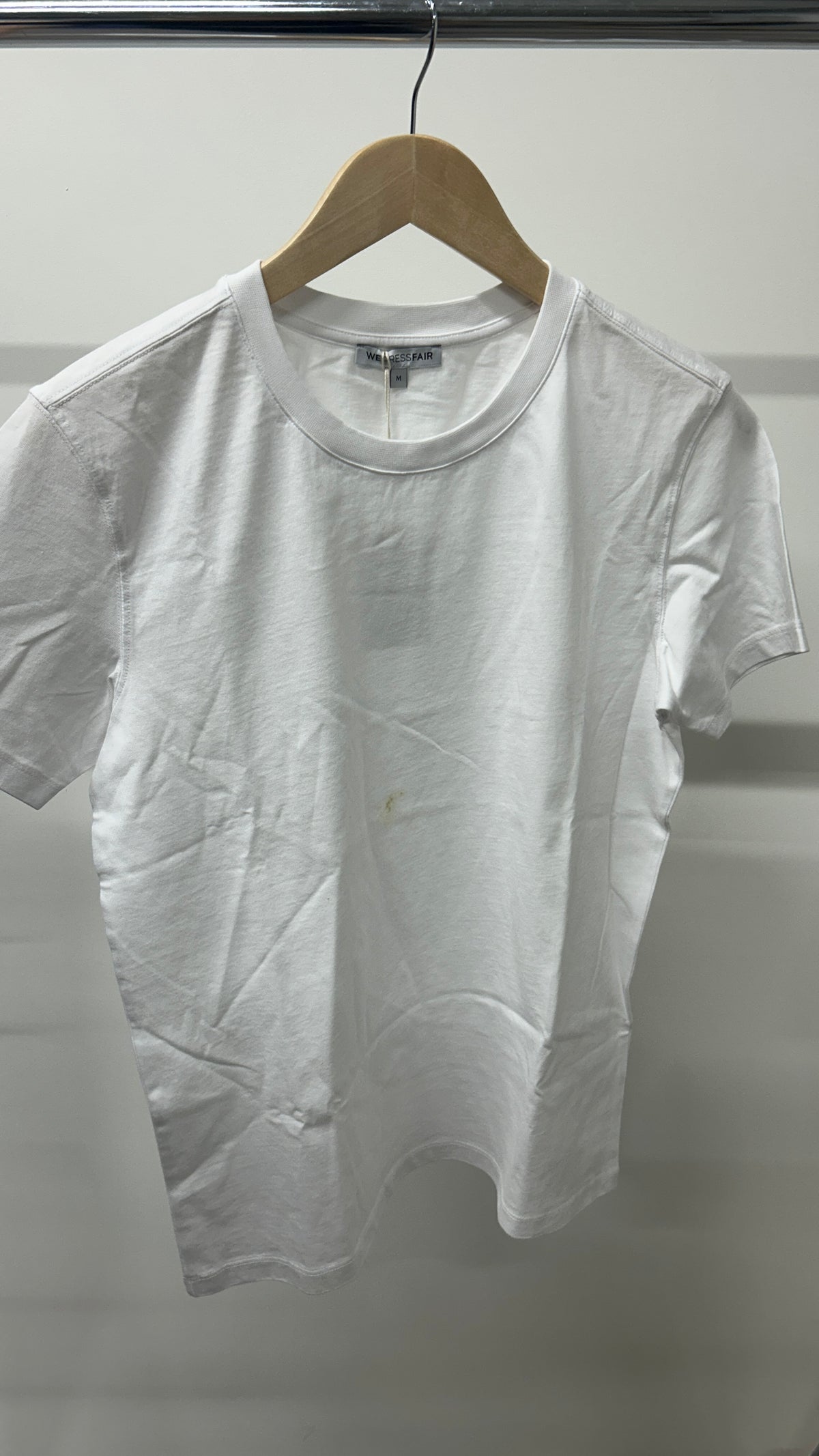 T-shirt en coton bio | blanc | Blanc