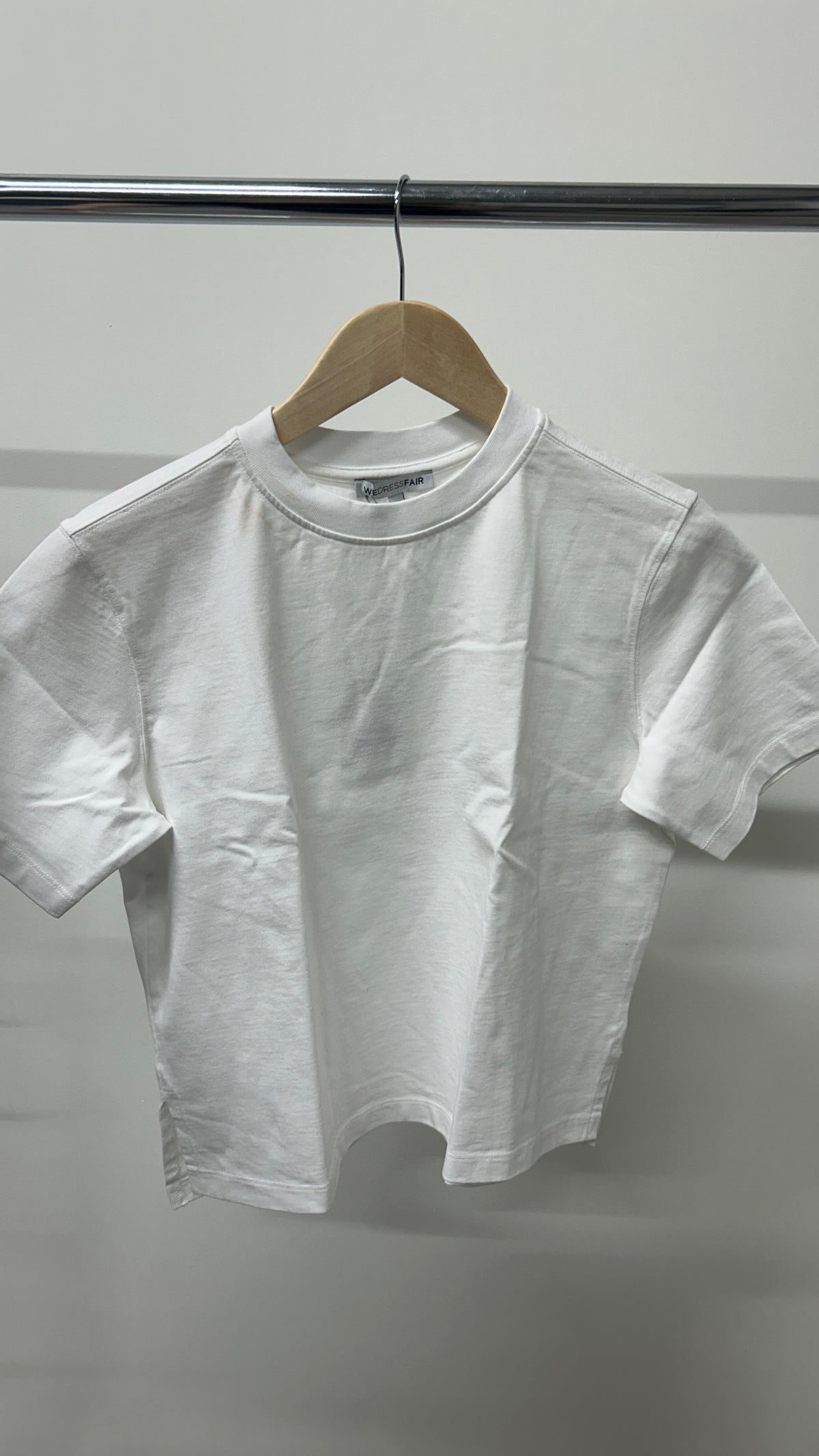 T-shirt boxy en coton bio | blanc
