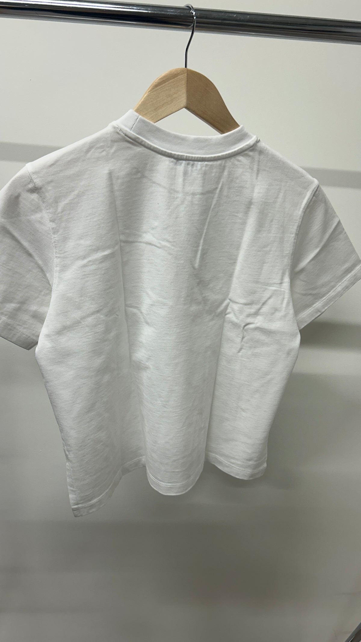 T-shirt boxy en coton bio | blanc