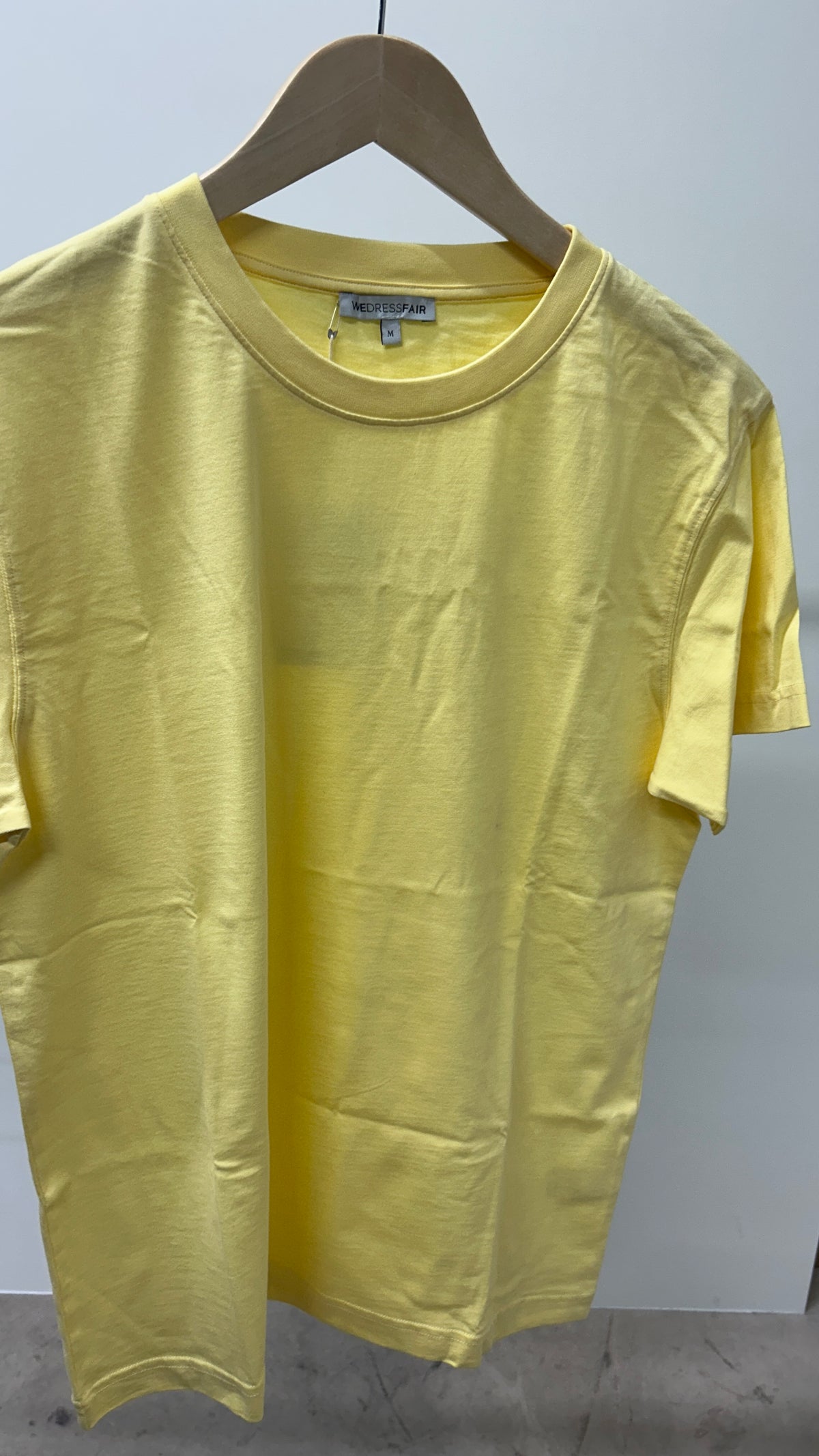 T-shirt en coton bio | jaune | Jaune