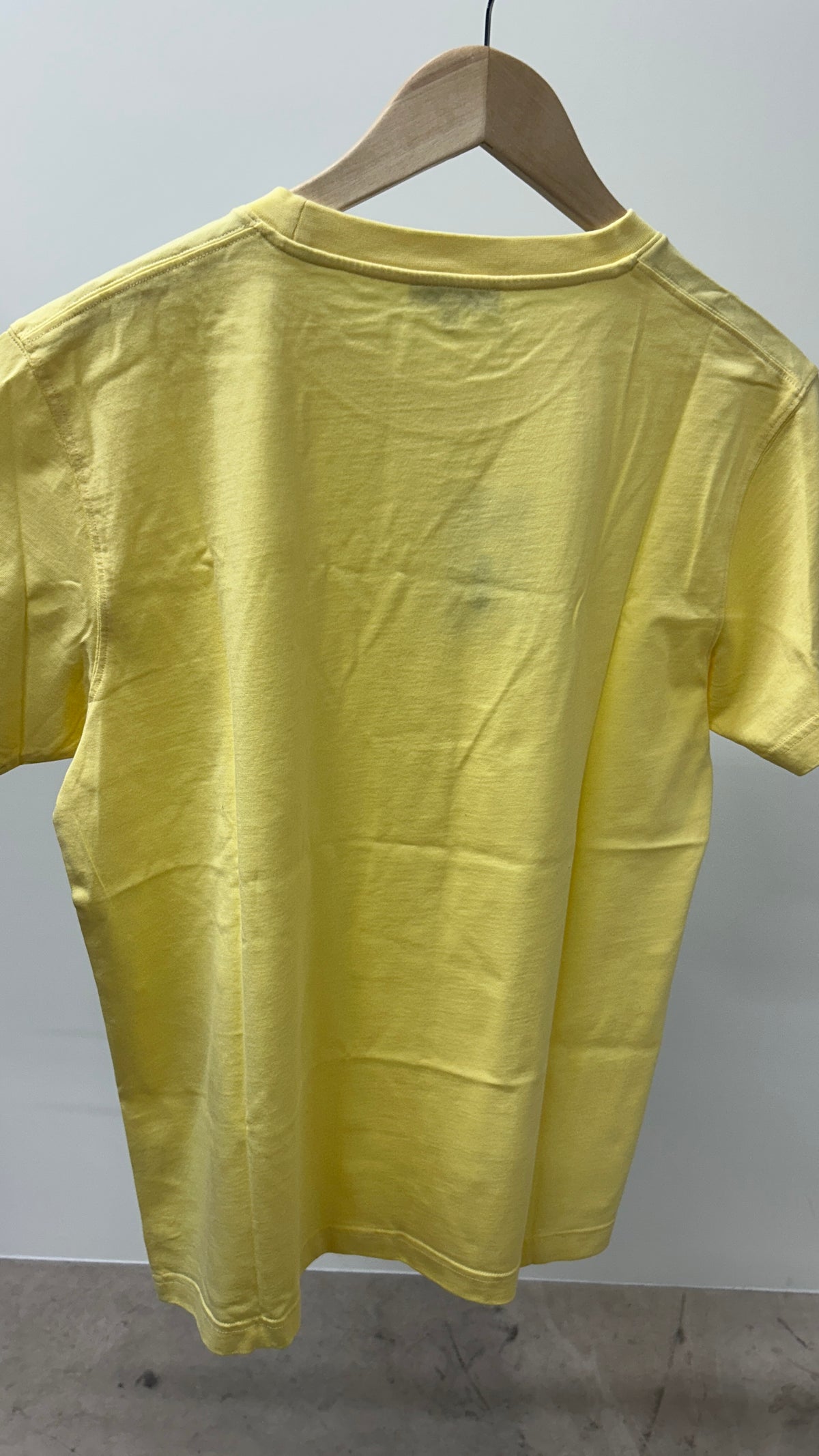 T-shirt en coton bio | jaune | Jaune