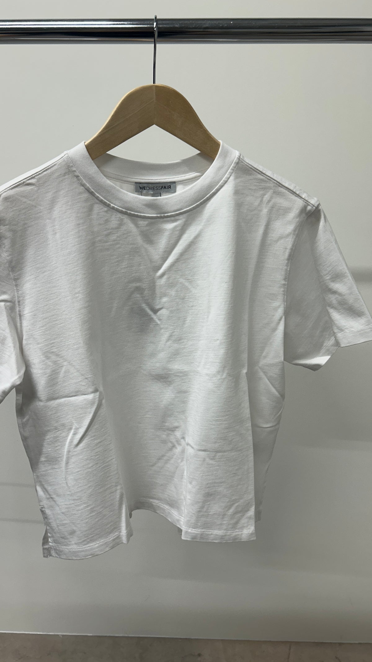 T-shirt boxy en coton bio | blanc