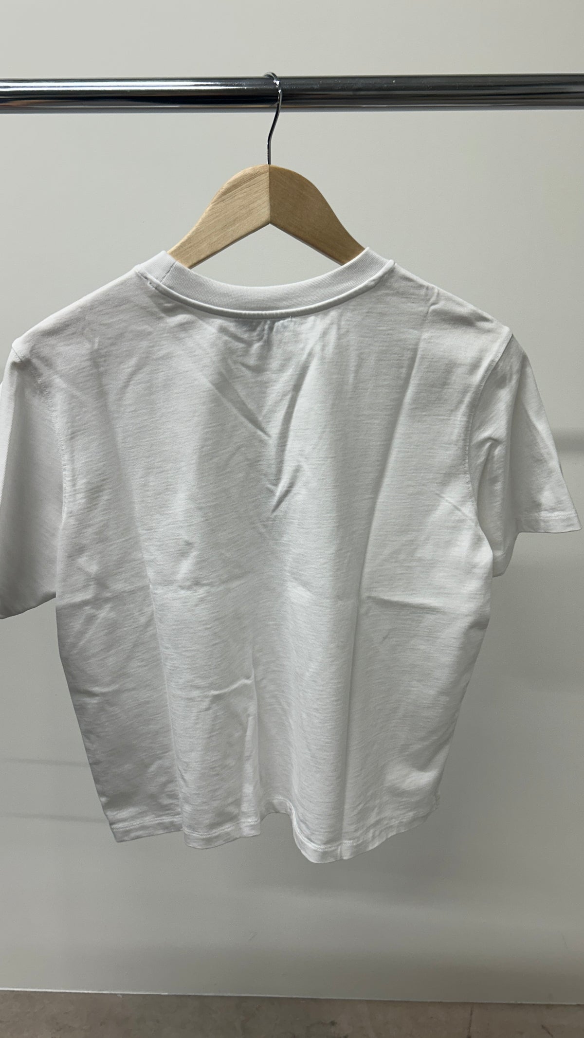 T-shirt boxy en coton bio | blanc