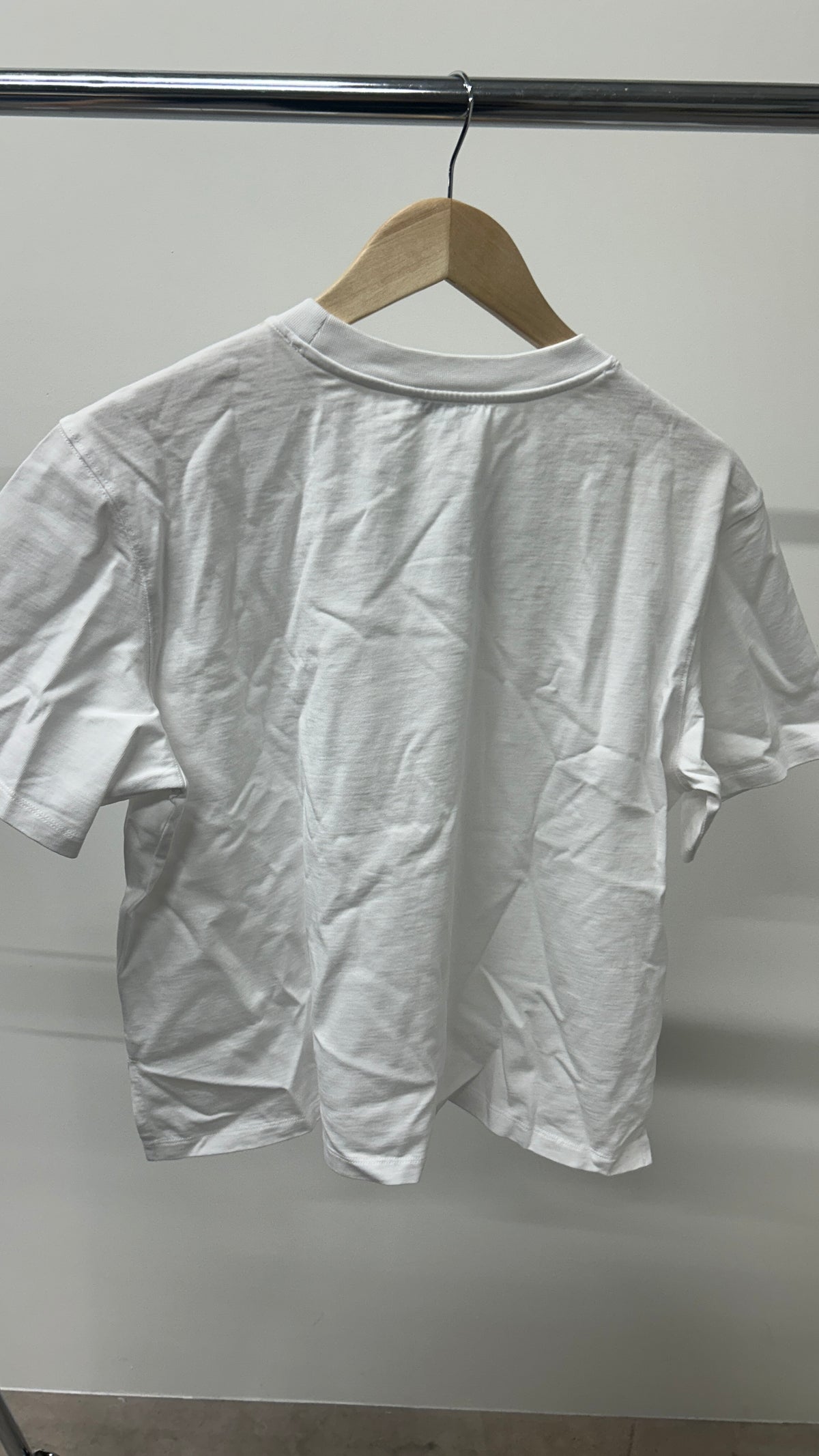 T-shirt boxy en coton bio | blanc
