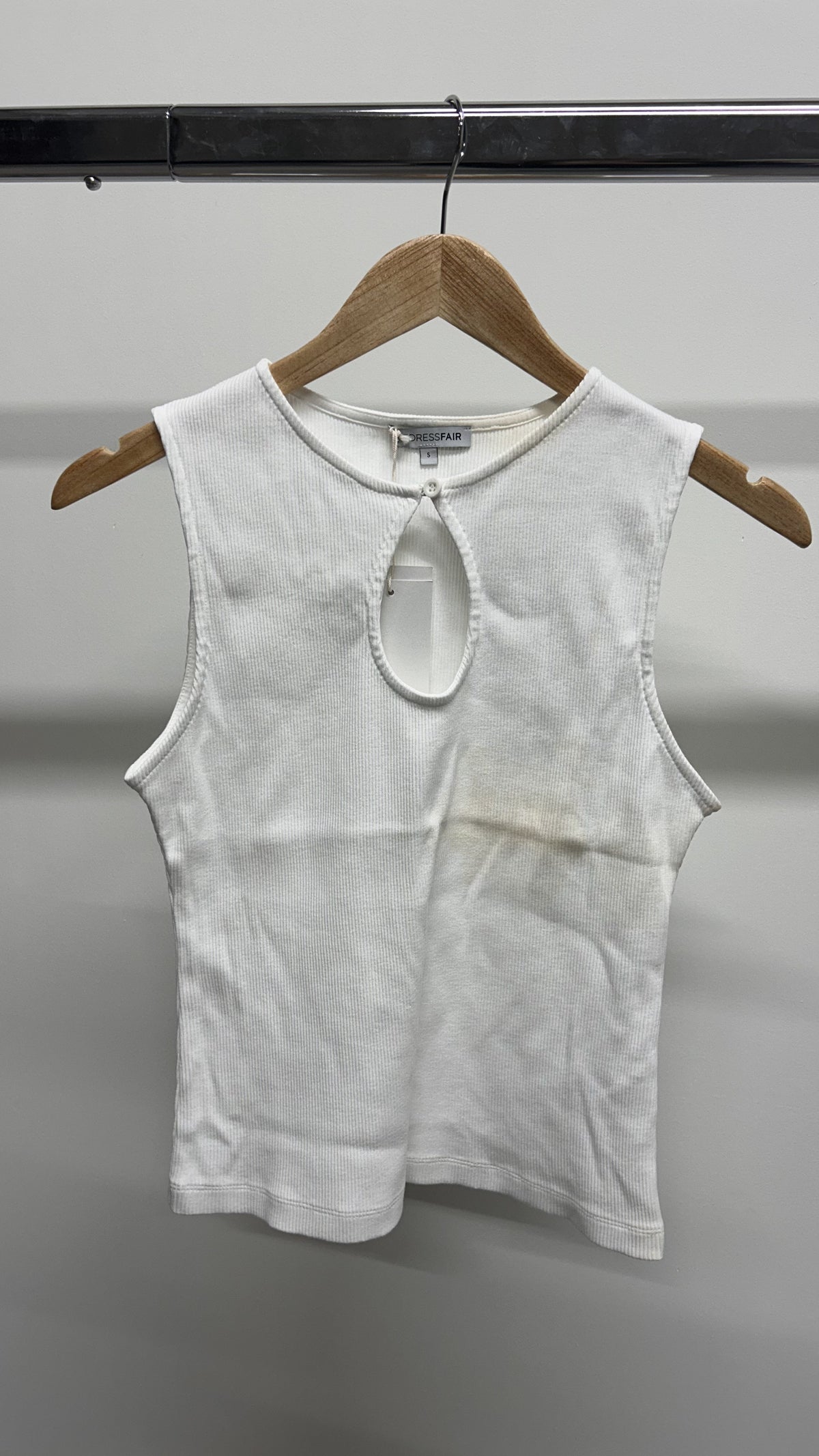 Top goutte en coton bio 'Mahé' | blanc | Blanc