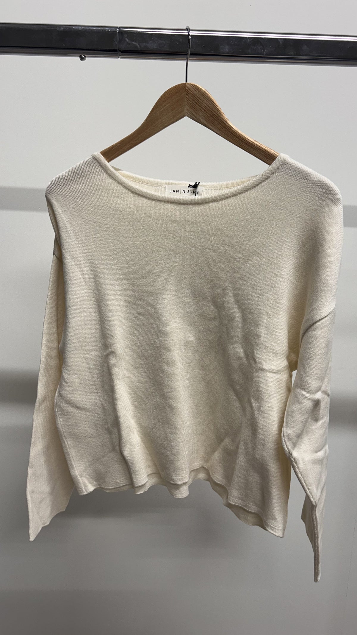 Pull en coton bio | écru 'williamsburg offwhite'