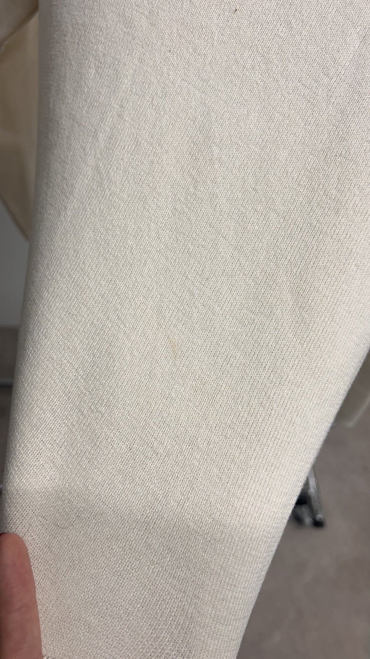 Pull en coton bio | écru 'williamsburg offwhite'