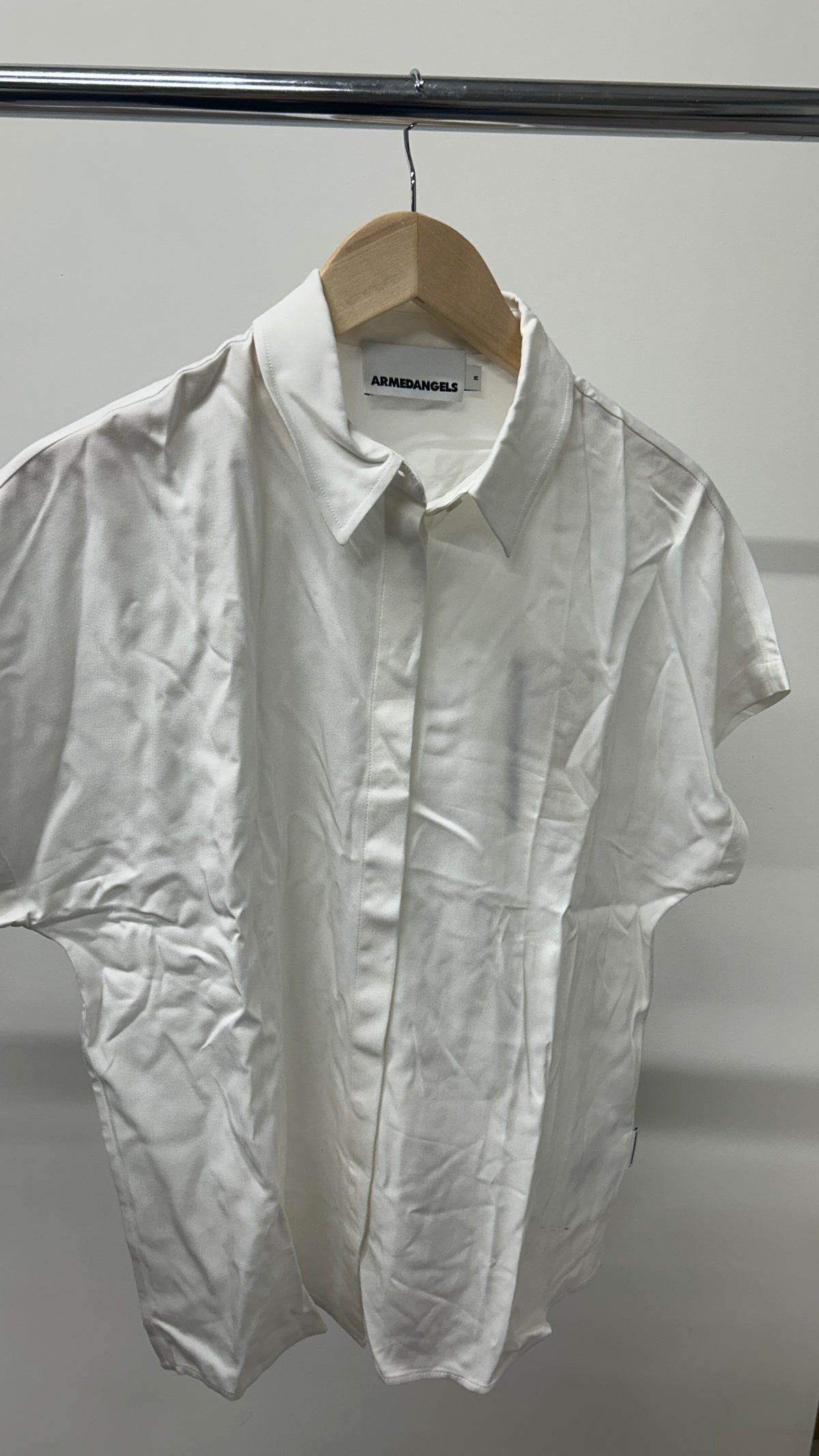 Chemisier en ecovero | blanc 'larisaana off white'