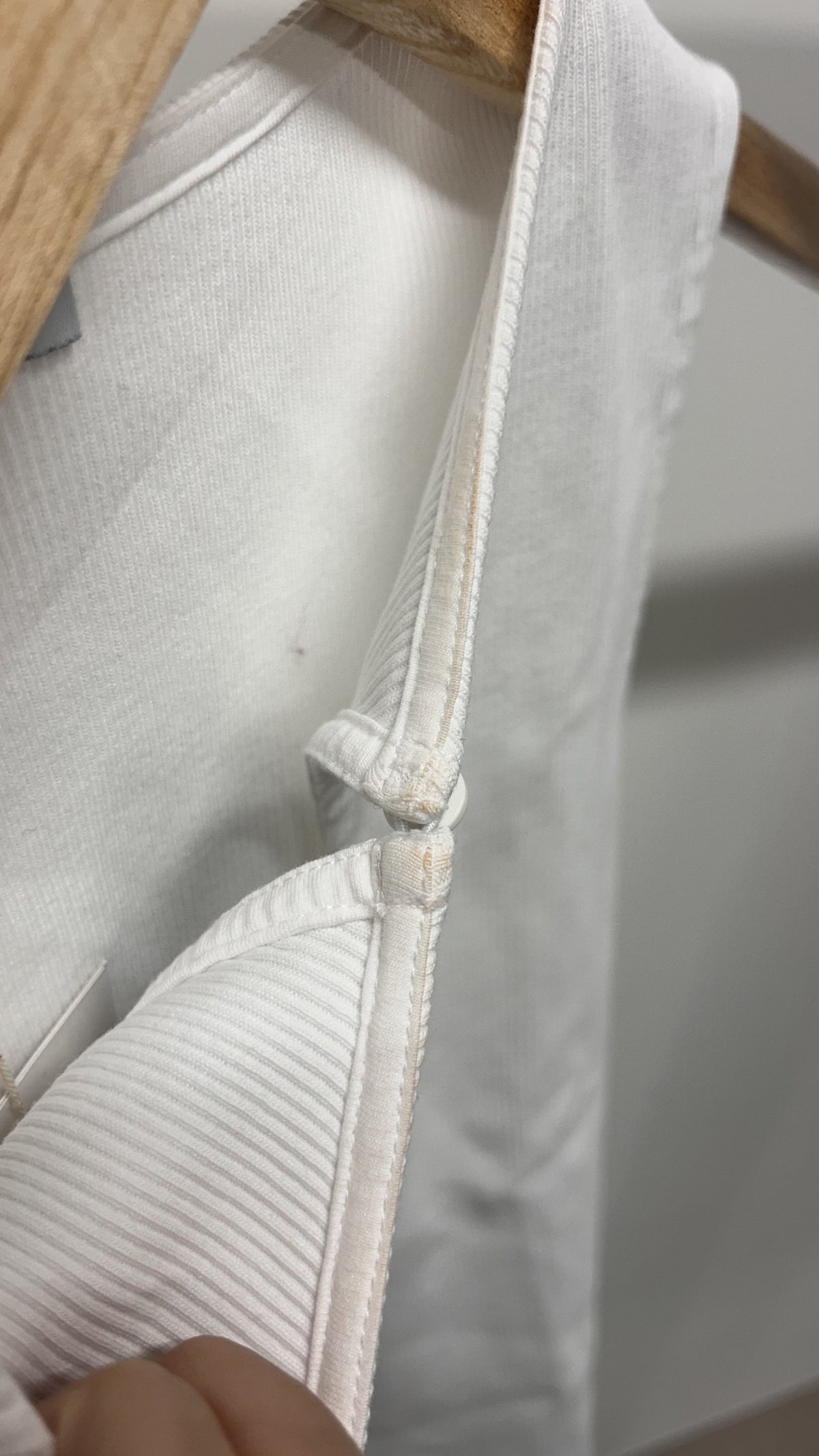 Top goutte en coton bio 'Mahé' | blanc | Blanc