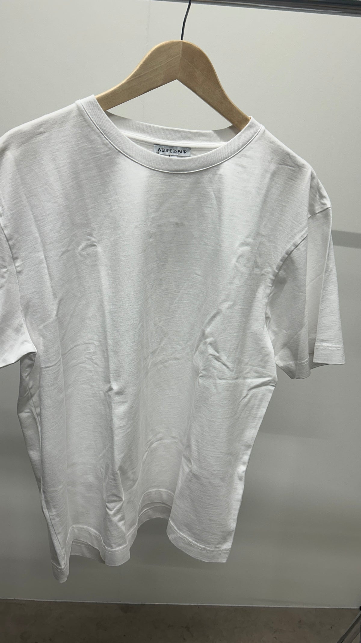 t-shirt oversize en coton bio | blanc