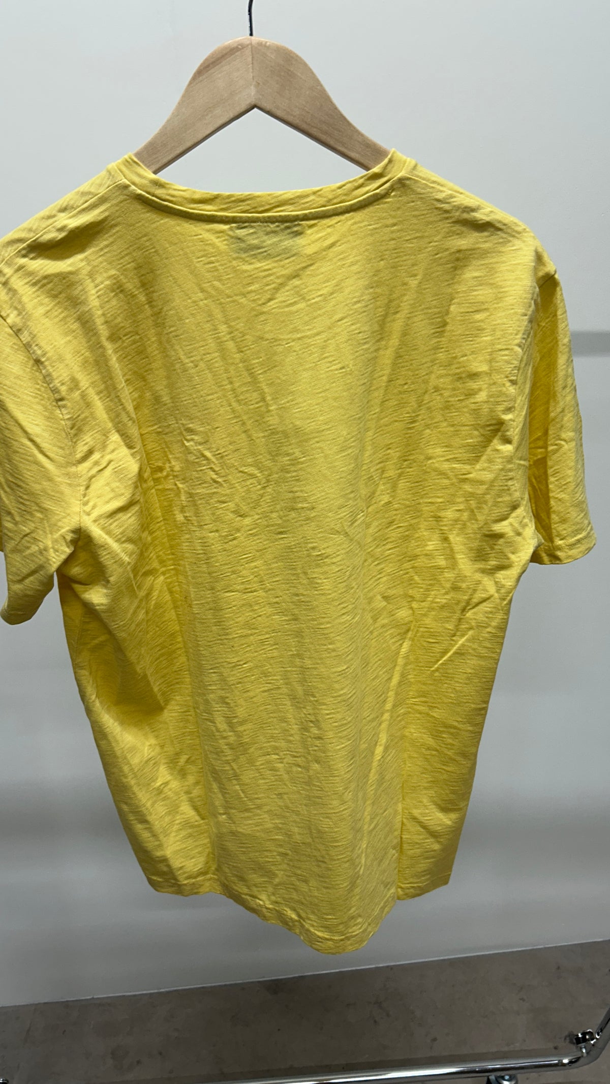 T-shirt en coton bio | jaune 'pollen mini to the sea tee'