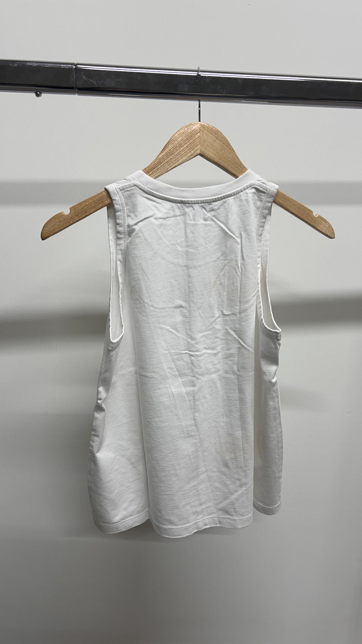 Débardeur en coton bio | blanc