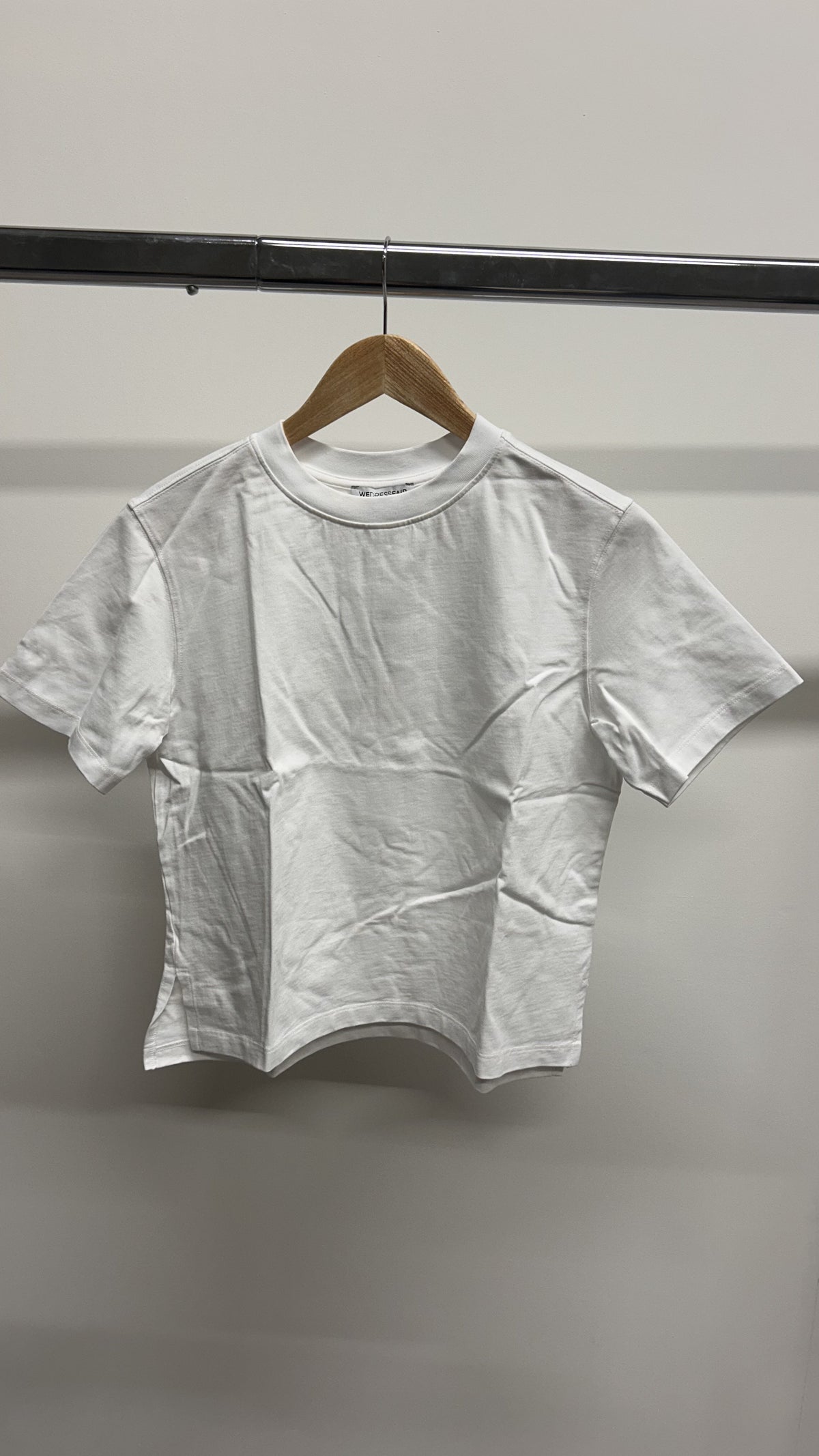 T-shirt boxy en coton bio | blanc