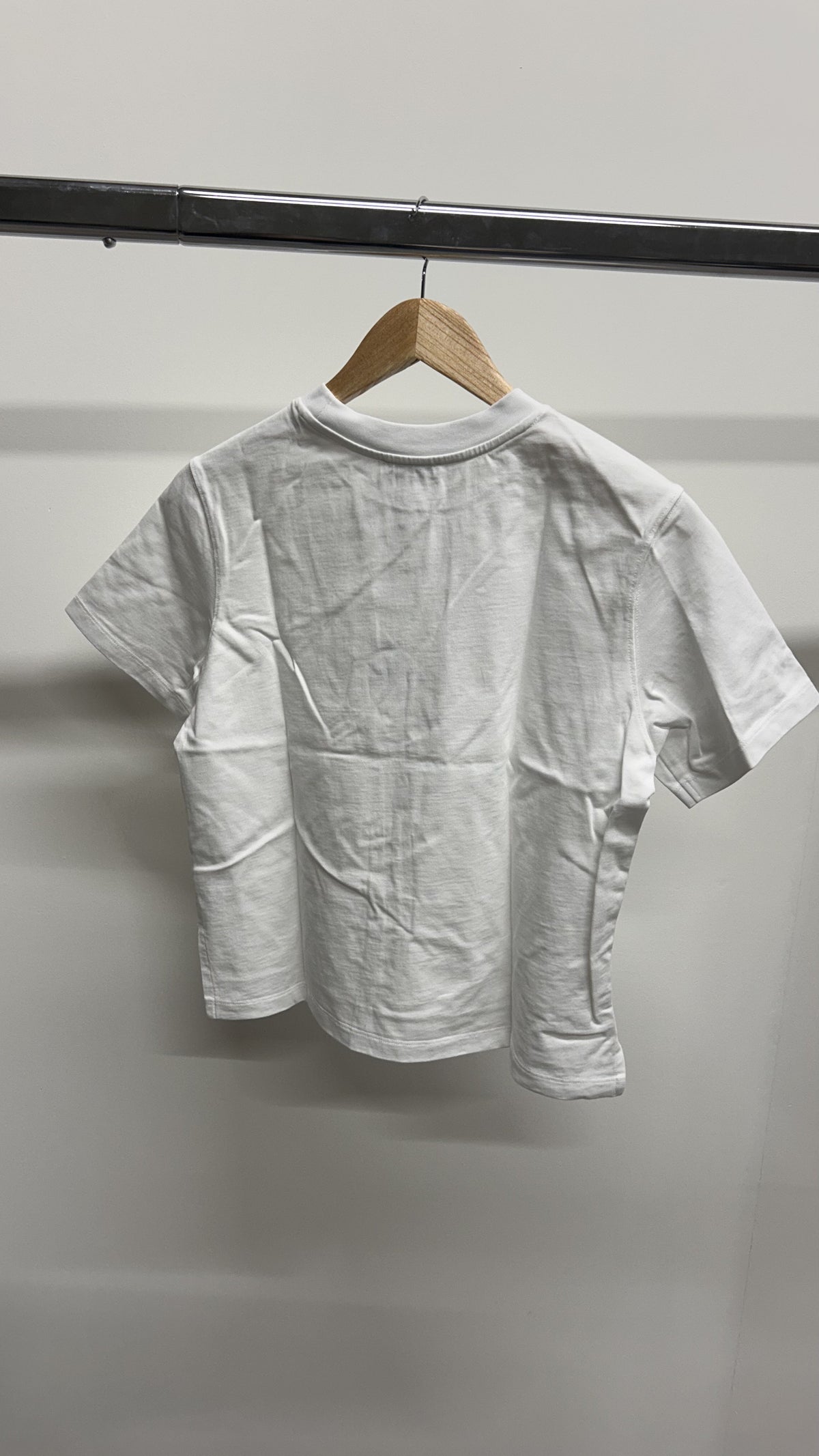 T-shirt boxy en coton bio | blanc