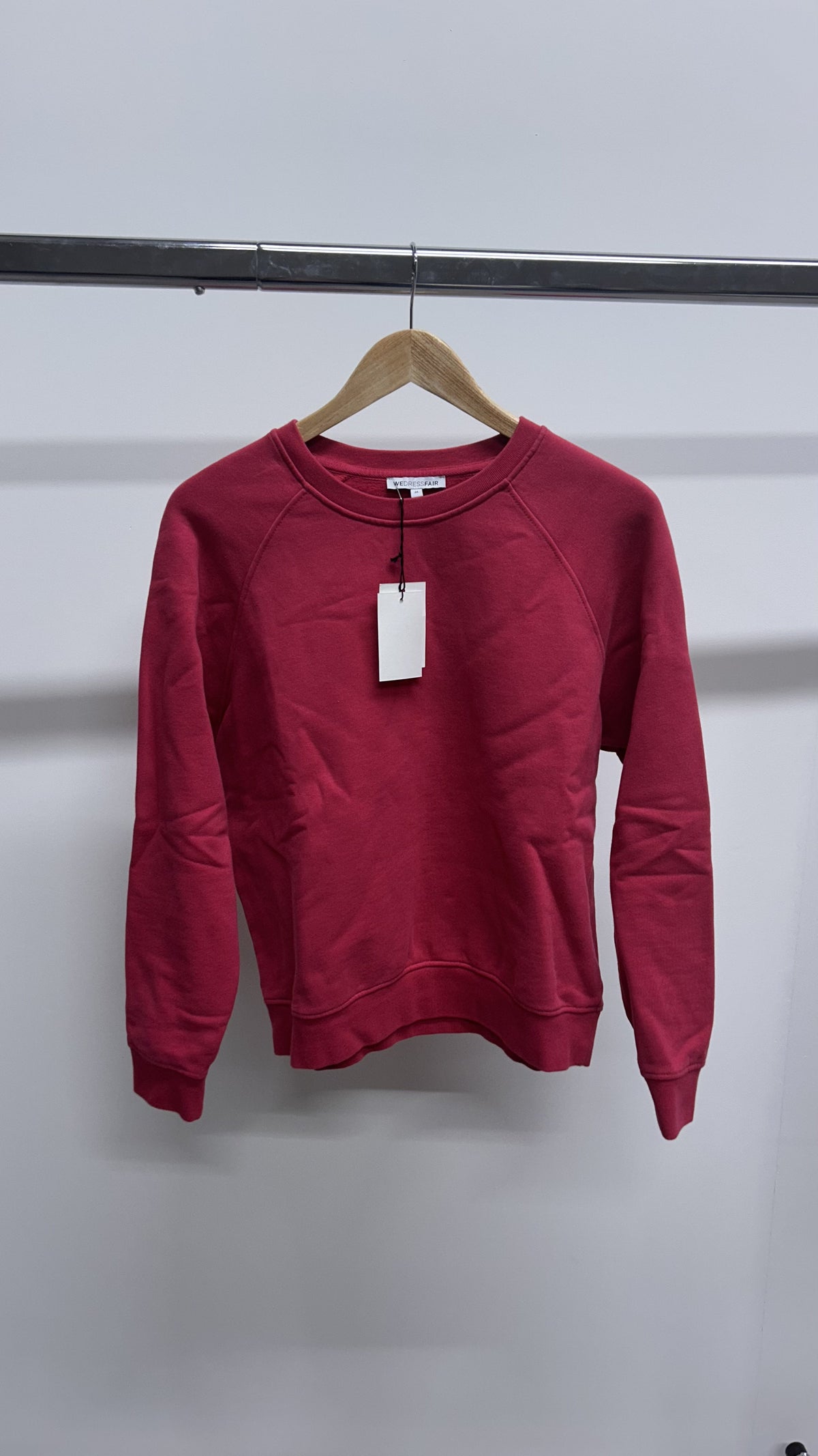 Sweat en coton bio | fuchsia