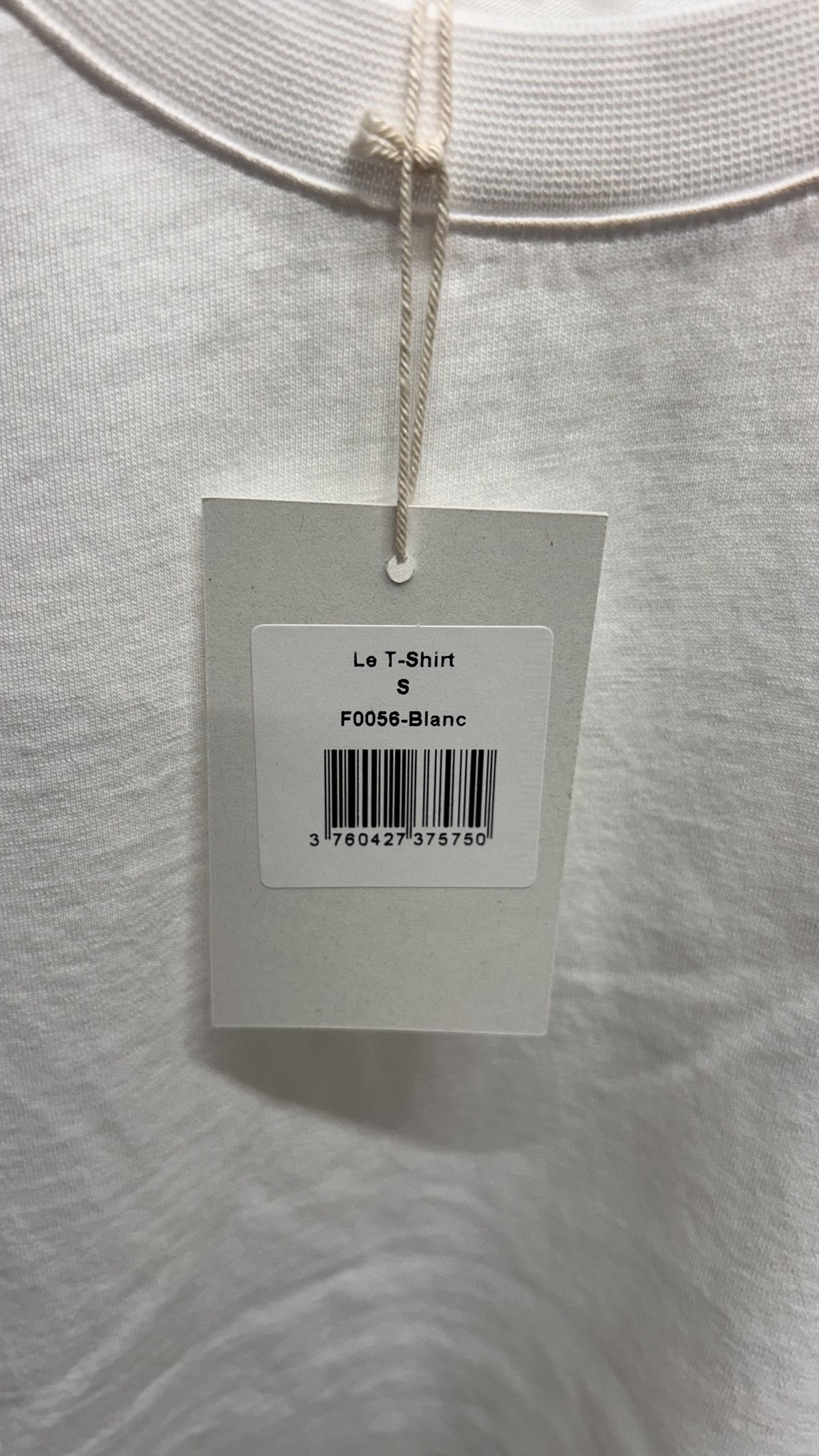 T-shirt en coton bio | blanc | Blanc