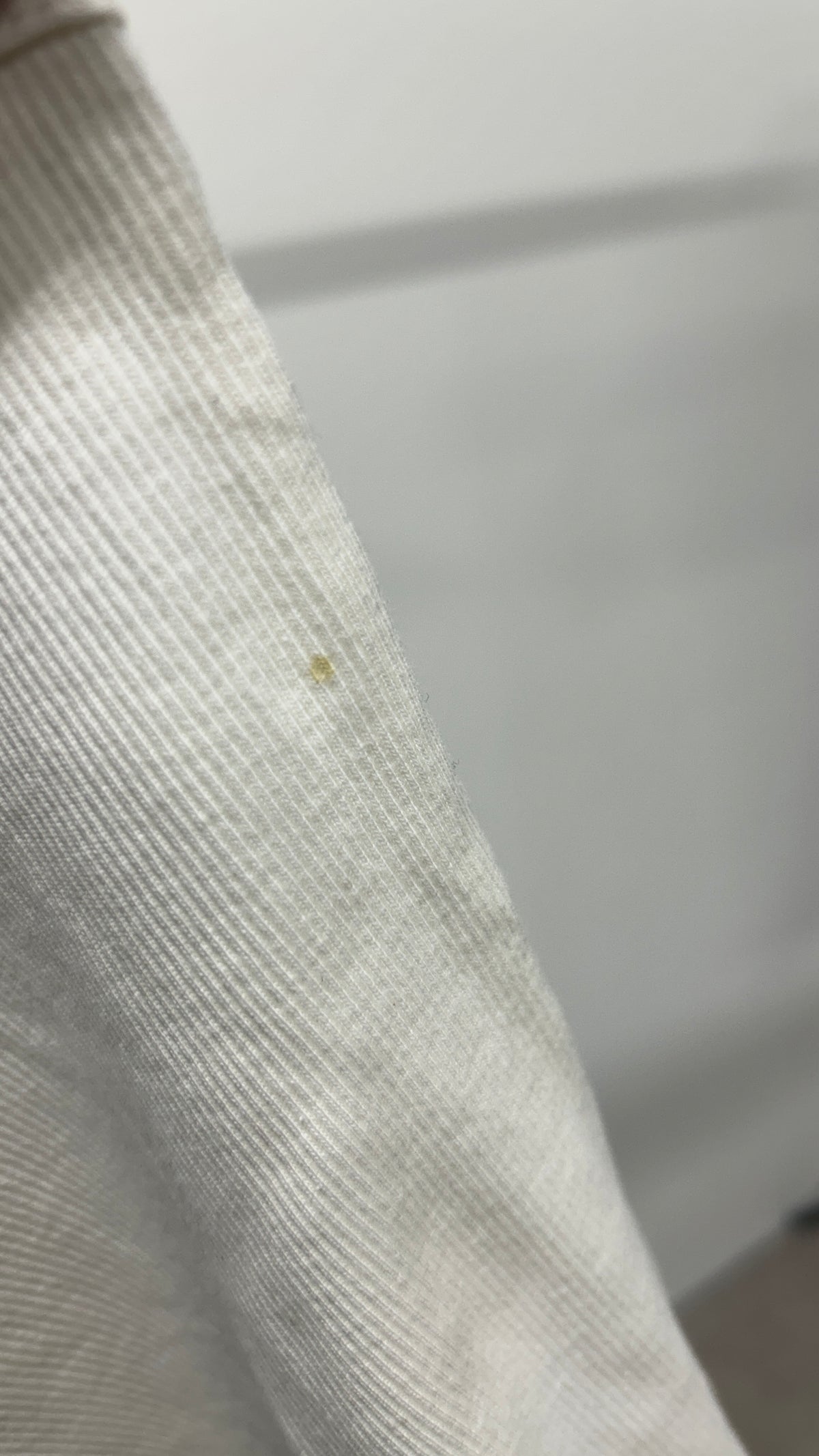 Débardeur côtelé en coton bio | blanc cassé | Blanc