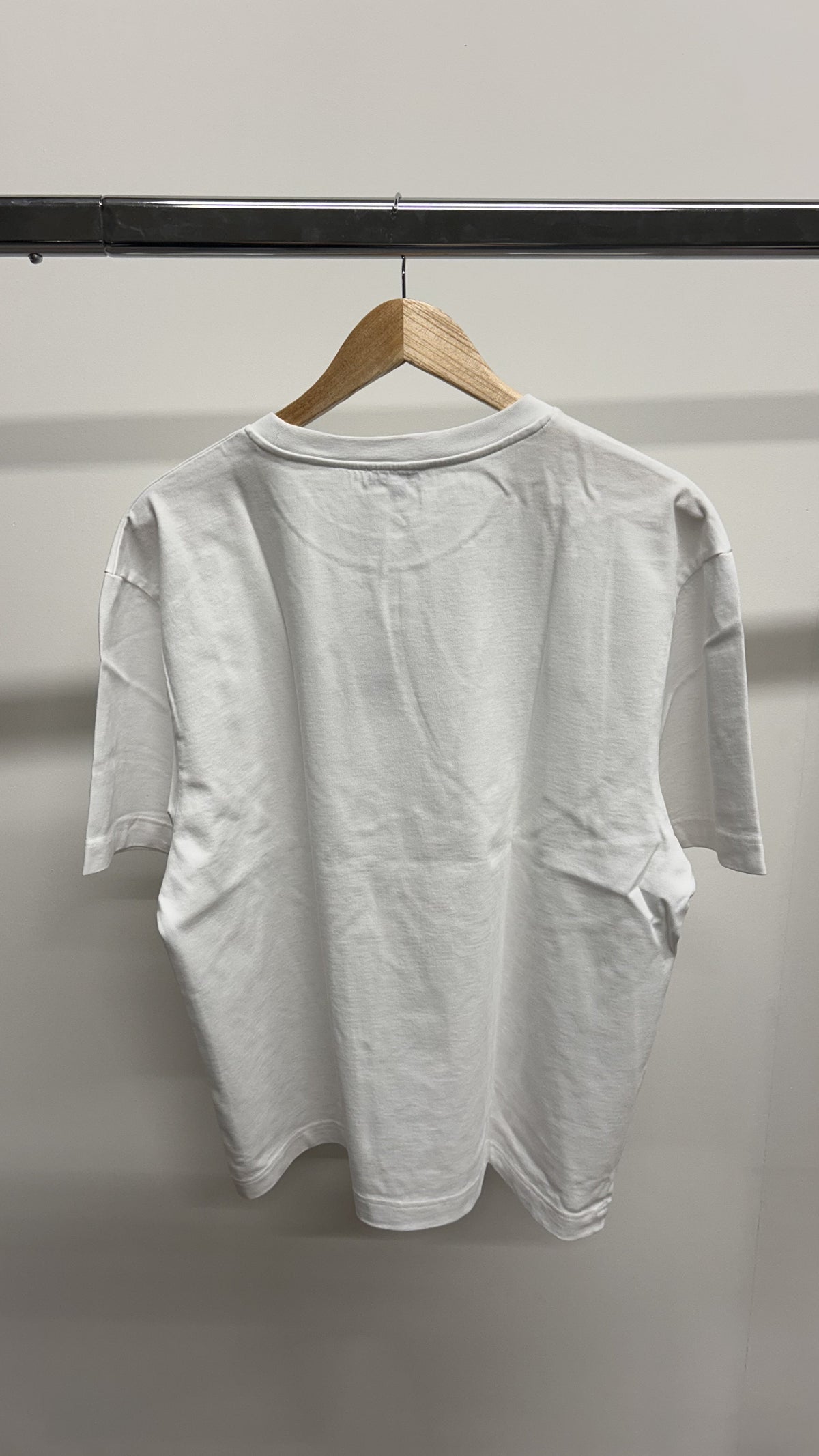 t-shirt oversize en coton bio | blanc