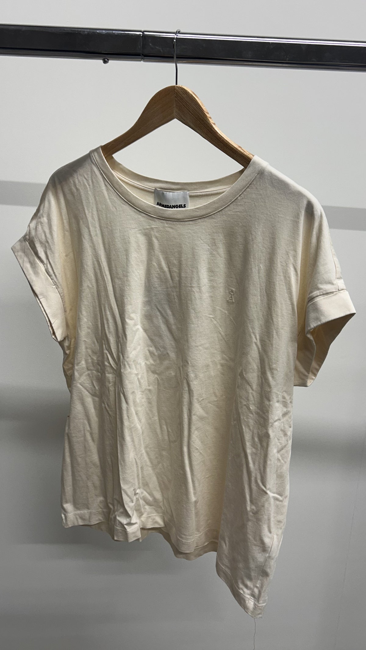 T-shirt en coton bio non teinté | écru 'idaara undyed'