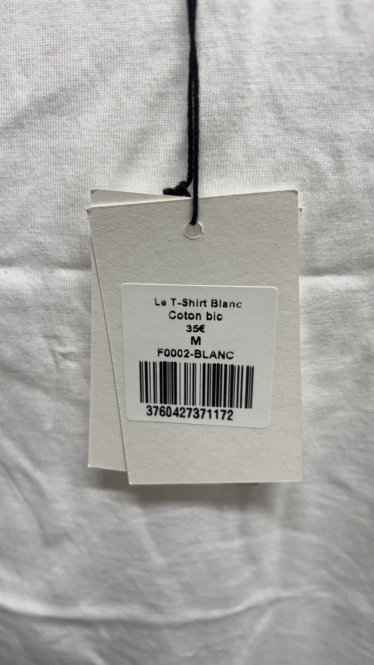 t-shirt en coton bio | blanc
