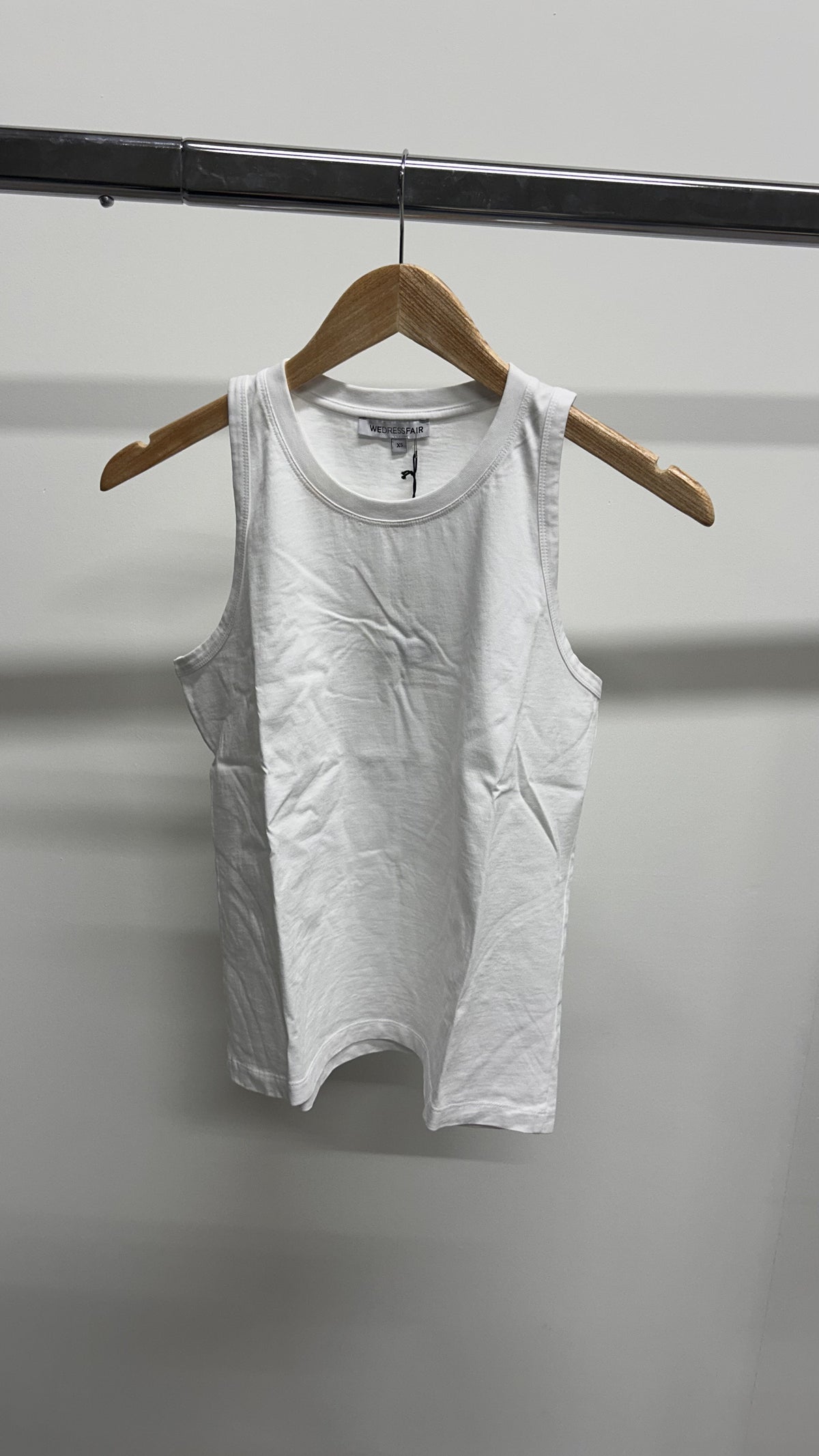 Débardeur en coton bio | blanc