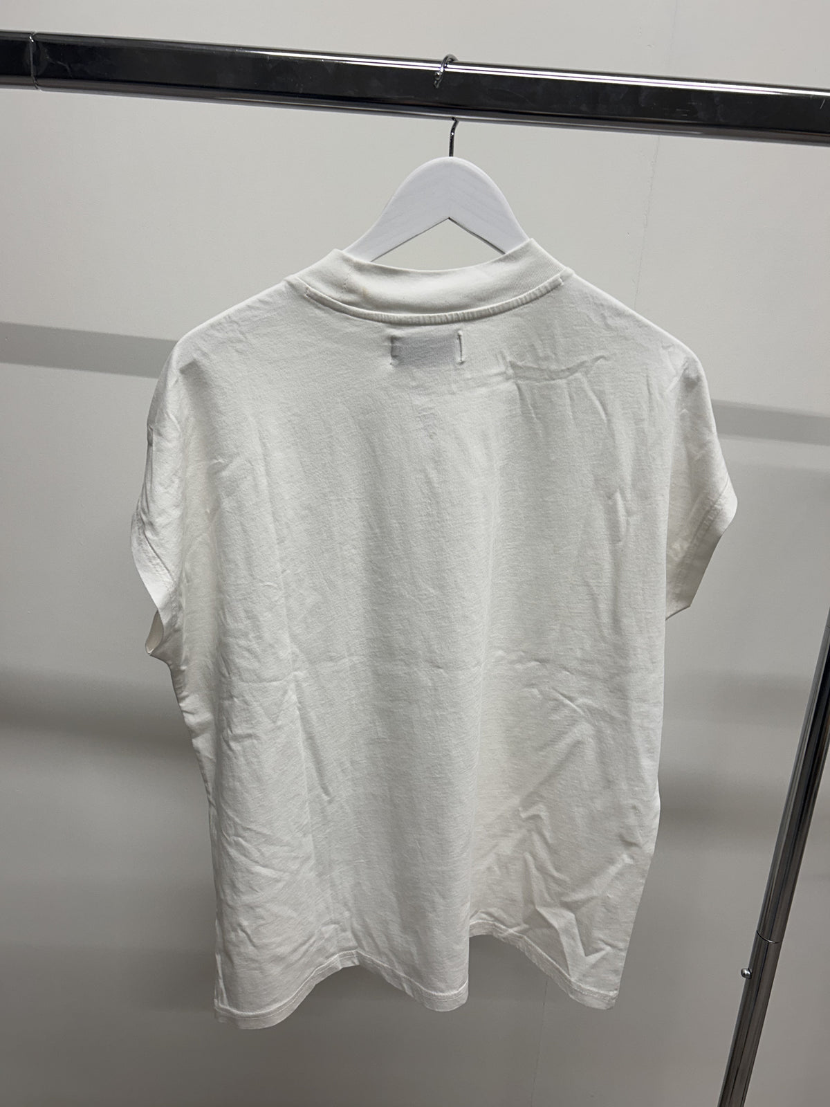 T-shirt manches courtes en coton bio | blanc 'Volta'