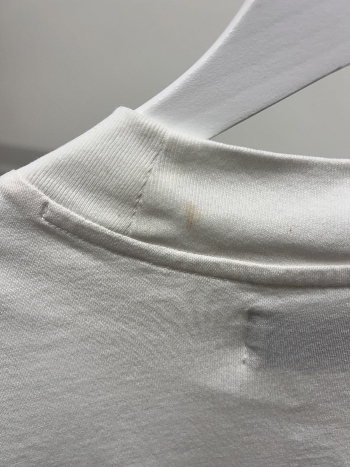 T-shirt manches courtes en coton bio | blanc 'Volta'