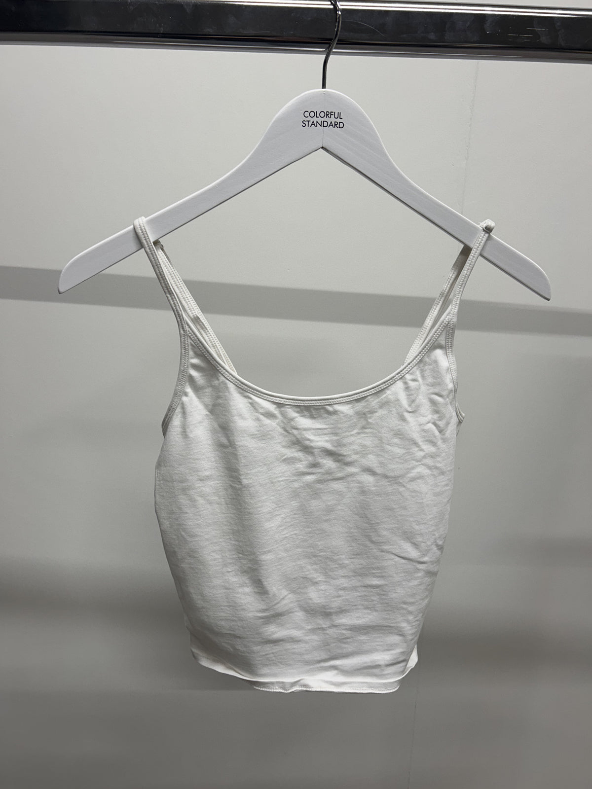 Débardeur en coton bio | blanc 'core singlet white'