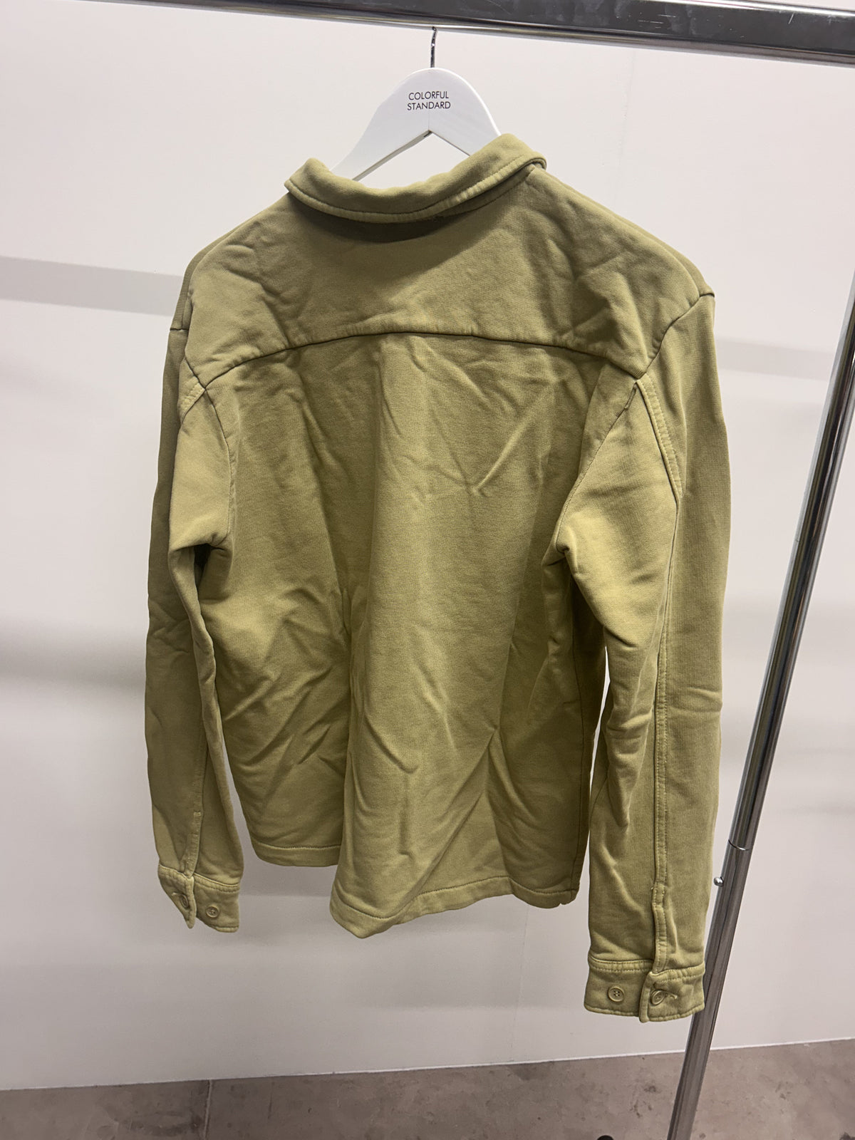 Veste verte anis en coton bio - NUANCE BY NATURE sage