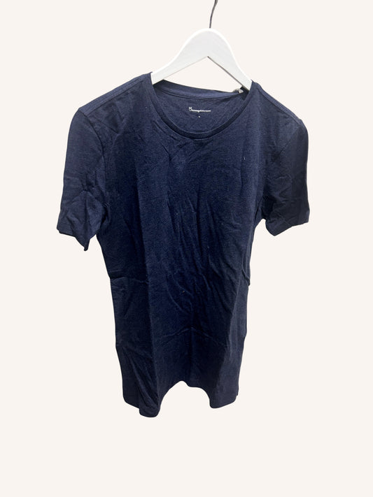 T-shirt bleu en coton bio