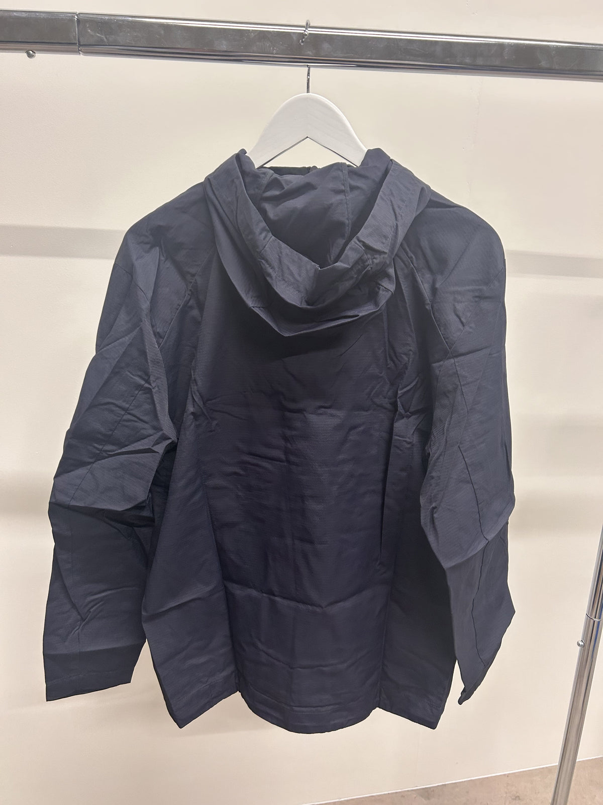 Coupe-vent en matière recyclée | bleu 'technical hoodie water repellent - dark navy'