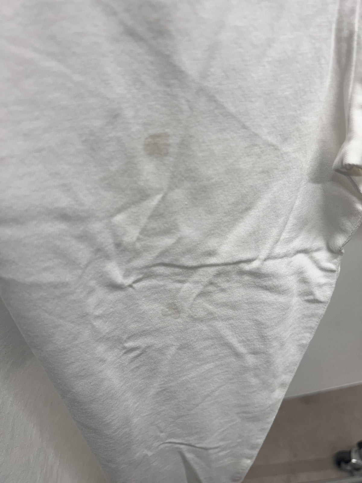T-shirt imprimé en coton bio | blanc 'pocket zach tee - white'