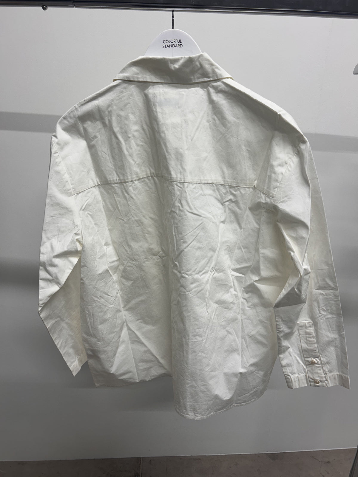 Chemise en coton bio | blanc 'white marcelle blouse - white'