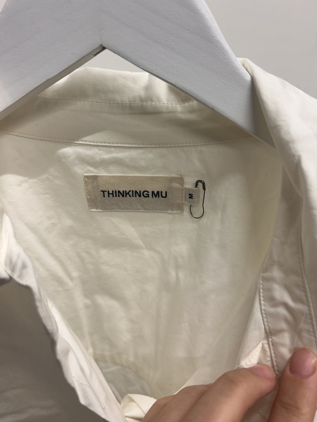 Chemise en coton bio | blanc 'white marcelle blouse - white'