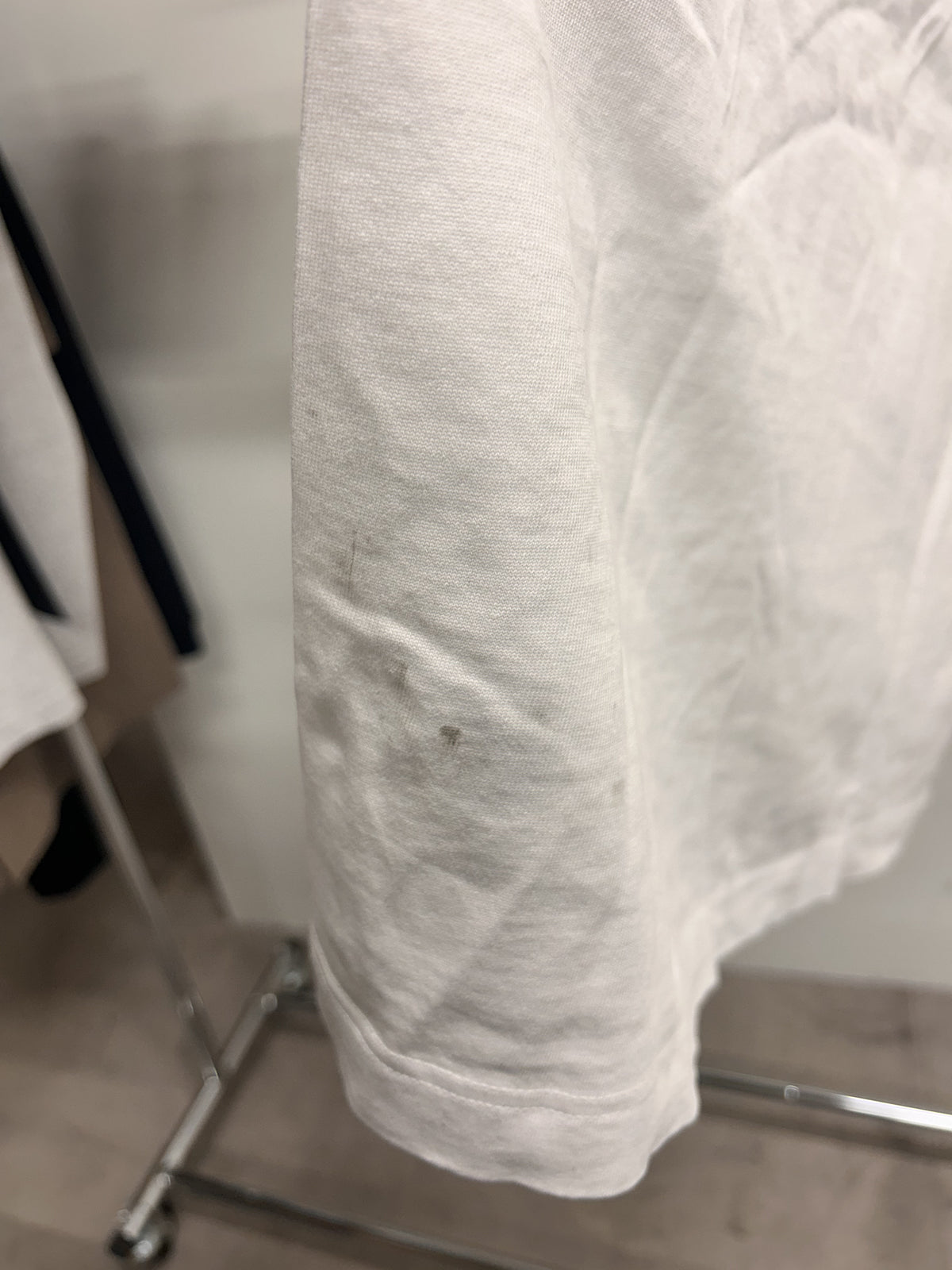 t-shirt oversize en coton bio | blanc
