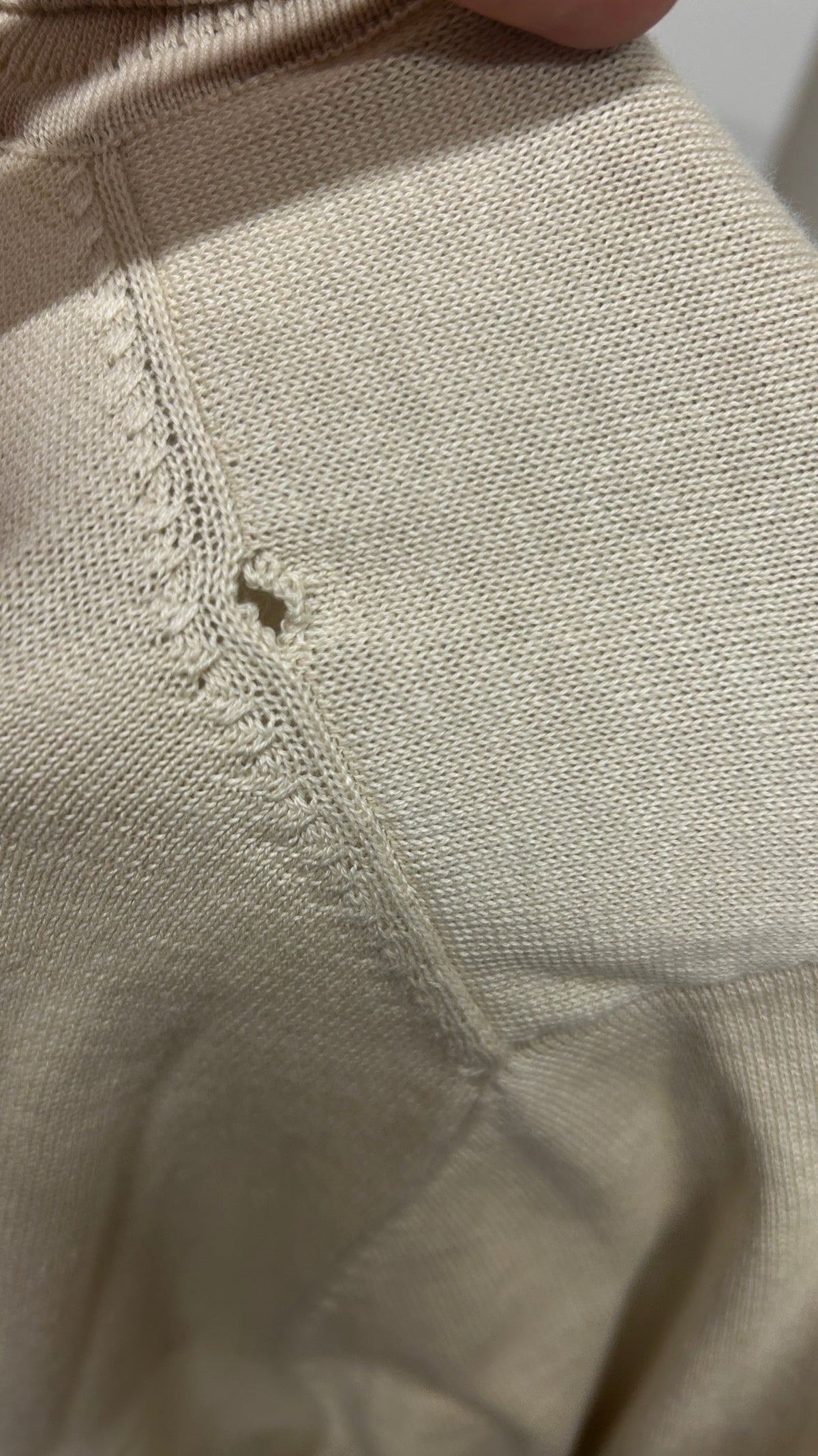 Pull col roulé en coton bio | écru 'thomas turtleneck - undyed'