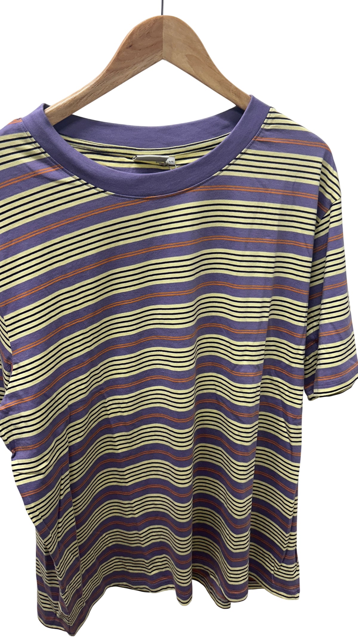 t-shirt gustavsberg retro stripe haze purple - purple haze