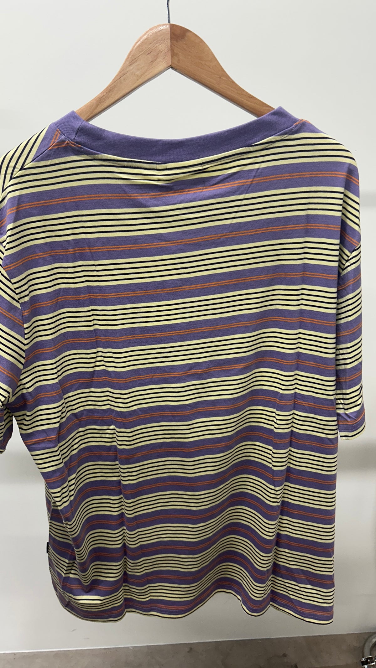 t-shirt gustavsberg retro stripe haze purple - purple haze