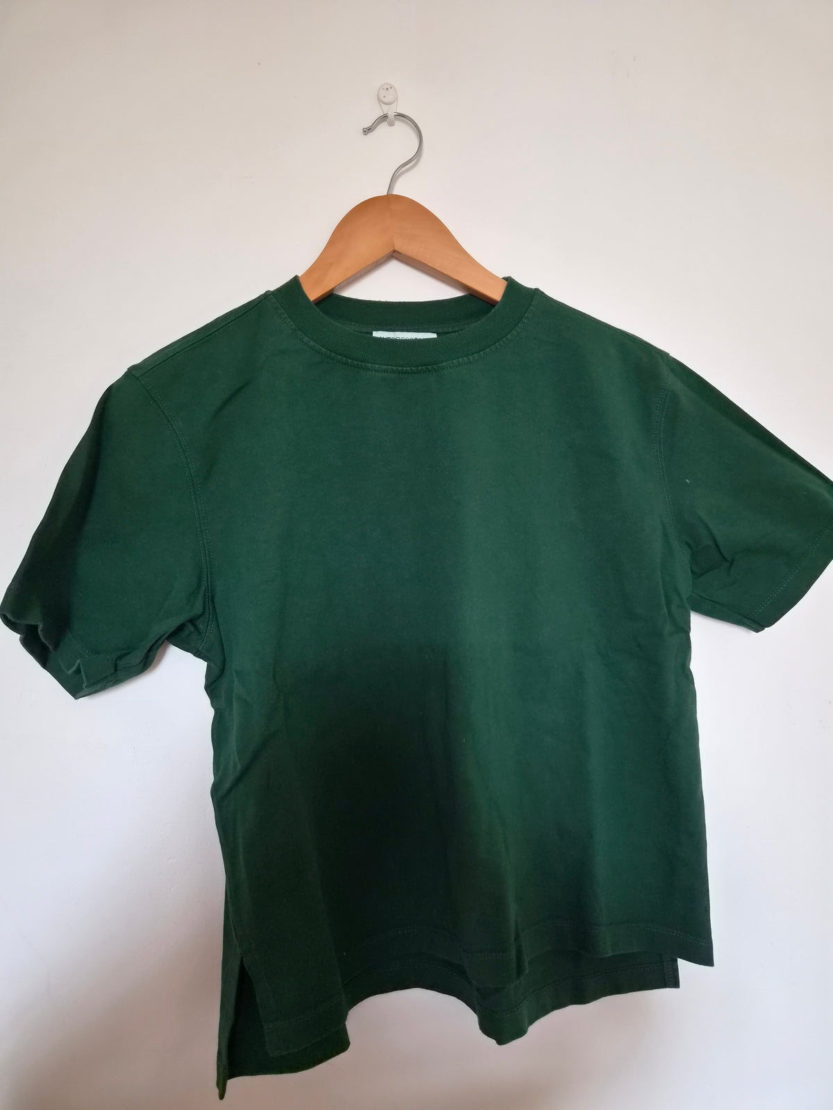 T-shirt classique en coton bio | vert forêt